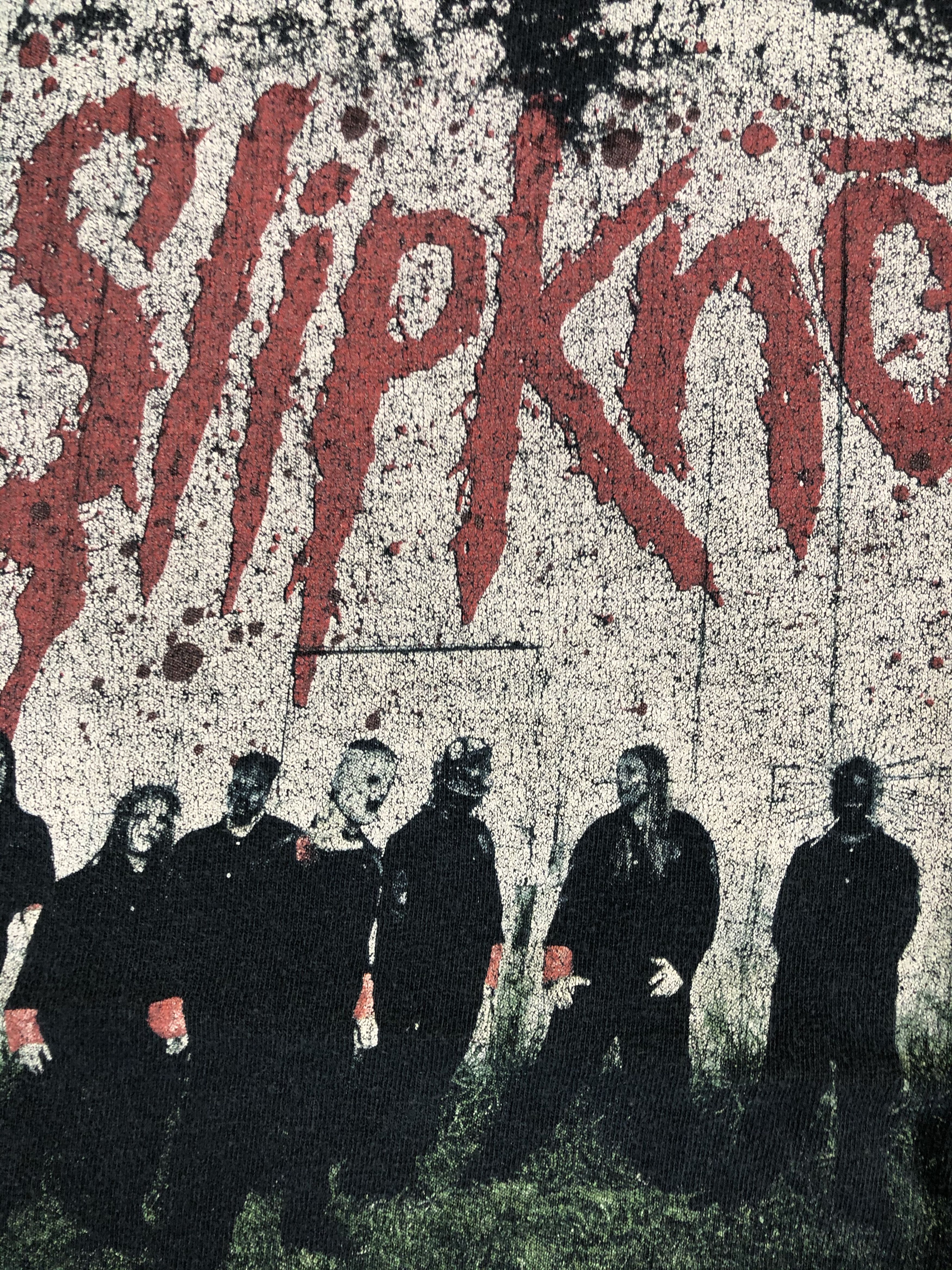 Band Tees Vintage 2008 Slipknot (Stone Sour Linkin Park Limp Bizkit) Size US M / EU 48-50 / 2 - 5 Thumbnail