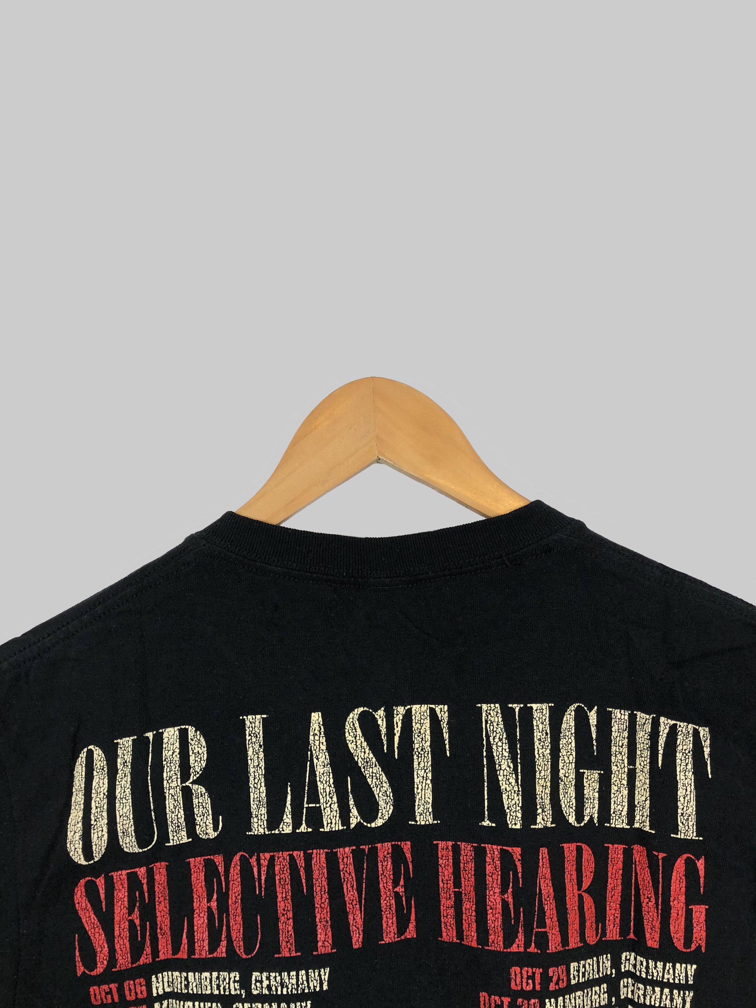 Band Tees Vinatge 2017 Our Last Night (Big Black Limp Bizkit Rollins) Size US S / EU 44-46 / 1 - 4 Thumbnail