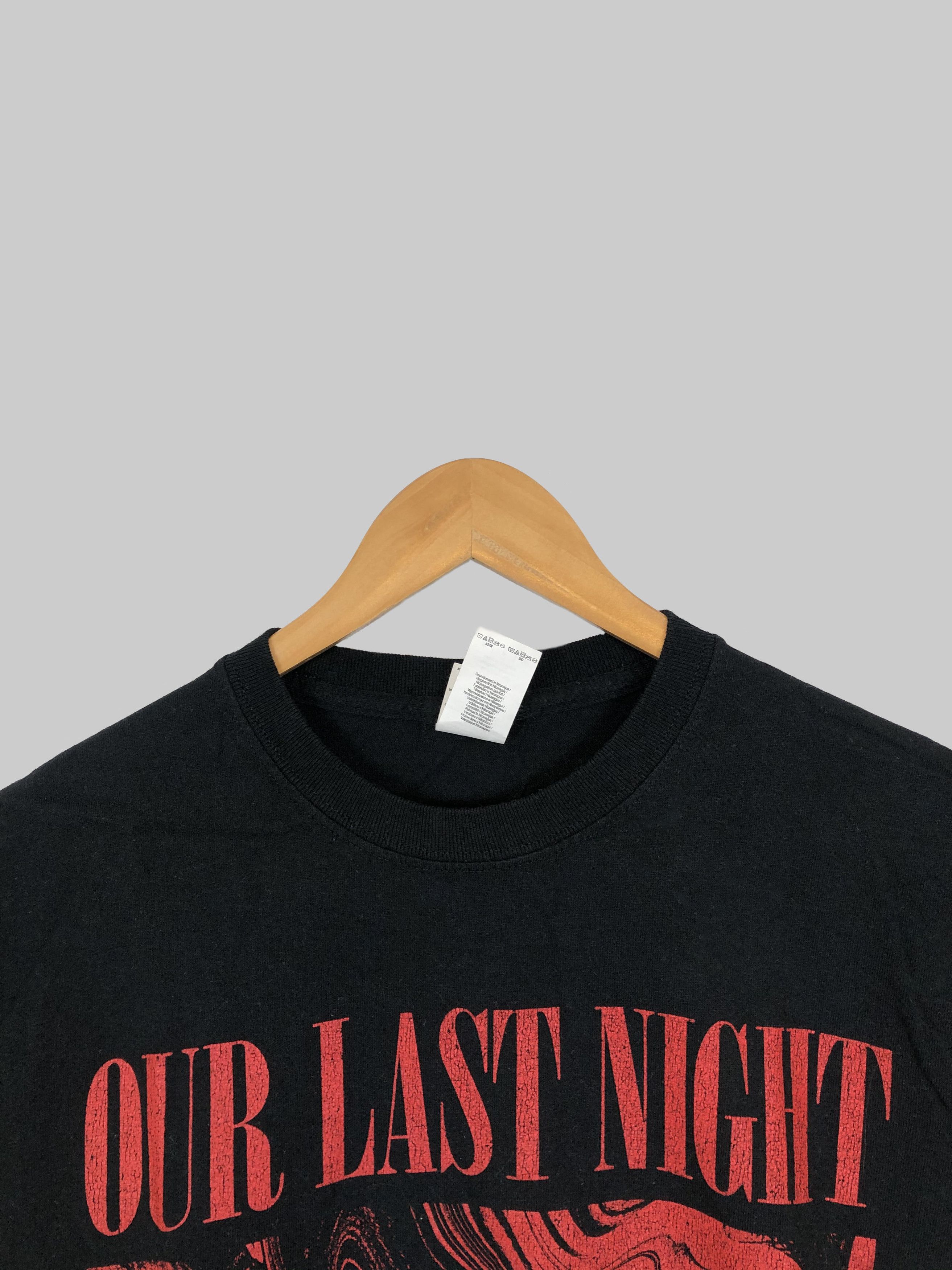 Band Tees Vinatge 2017 Our Last Night (Big Black Limp Bizkit Rollins) Size US S / EU 44-46 / 1 - 3 Thumbnail