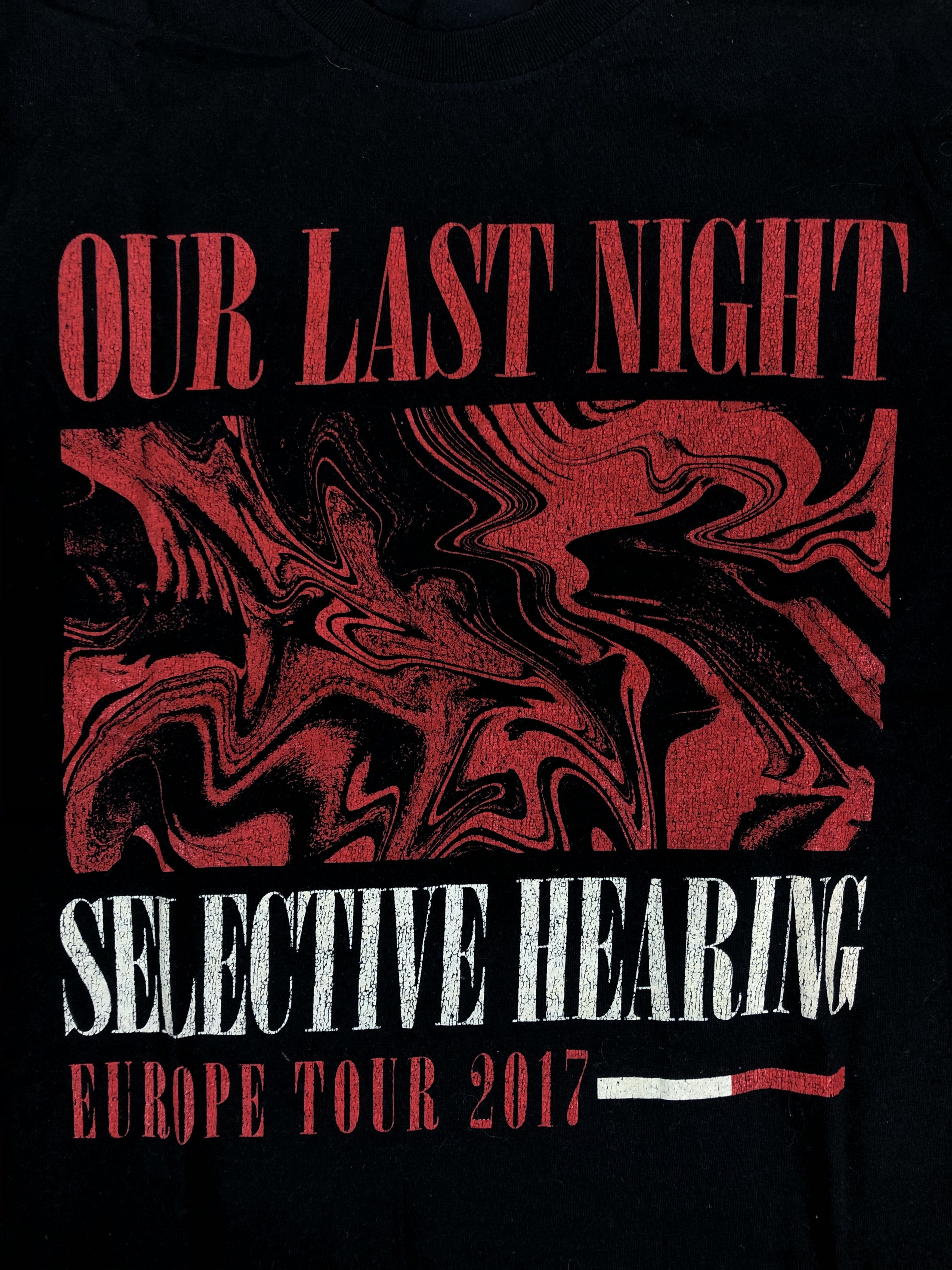 Band Tees Vinatge 2017 Our Last Night (Big Black Limp Bizkit Rollins) Size US S / EU 44-46 / 1 - 5 Thumbnail