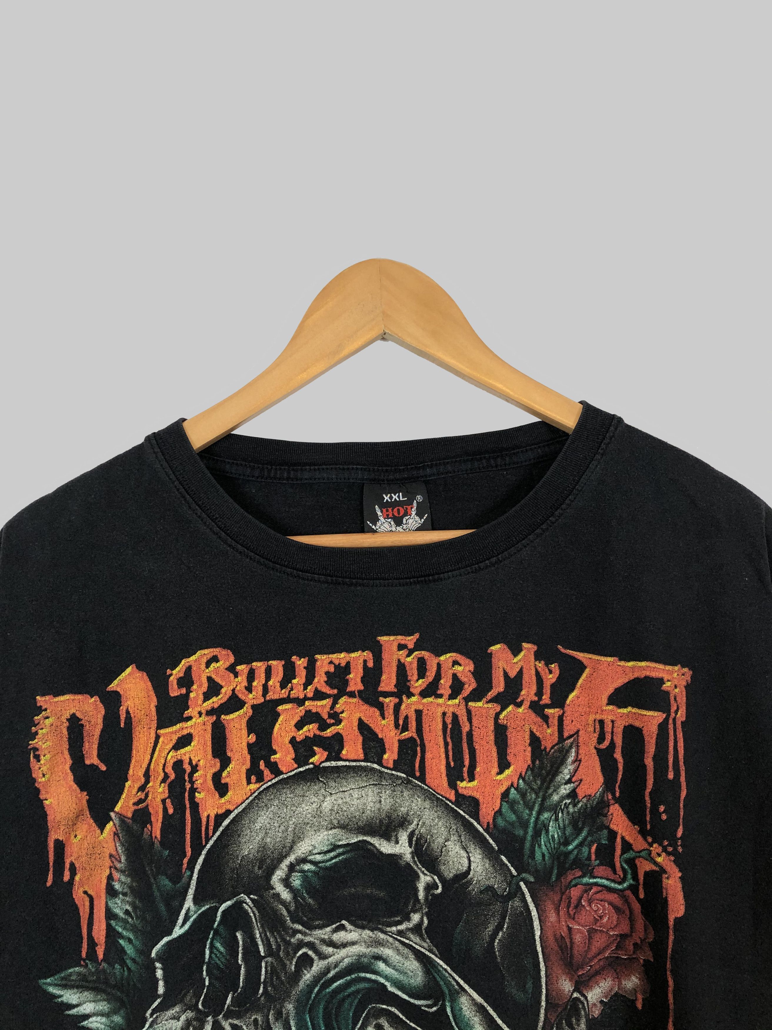 Band Tees Vintage Bullet for my Valentine (Black Veil Brides) Size US XXL / EU 58 / 5 - 2 Thumbnail