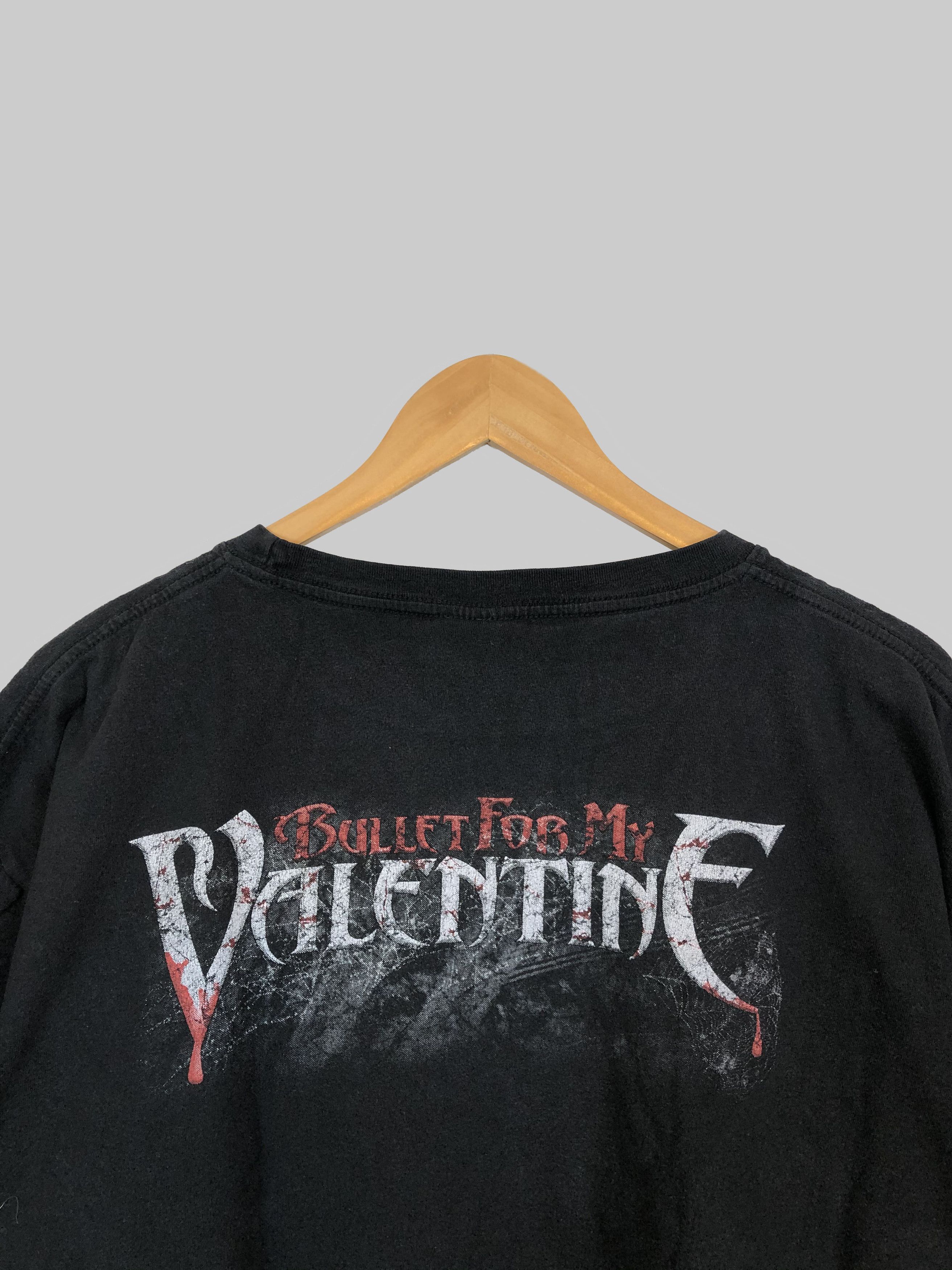 Band Tees Vintage Bullet for my Valentine (Black Veil Brides) Size US XXL / EU 58 / 5 - 3 Thumbnail