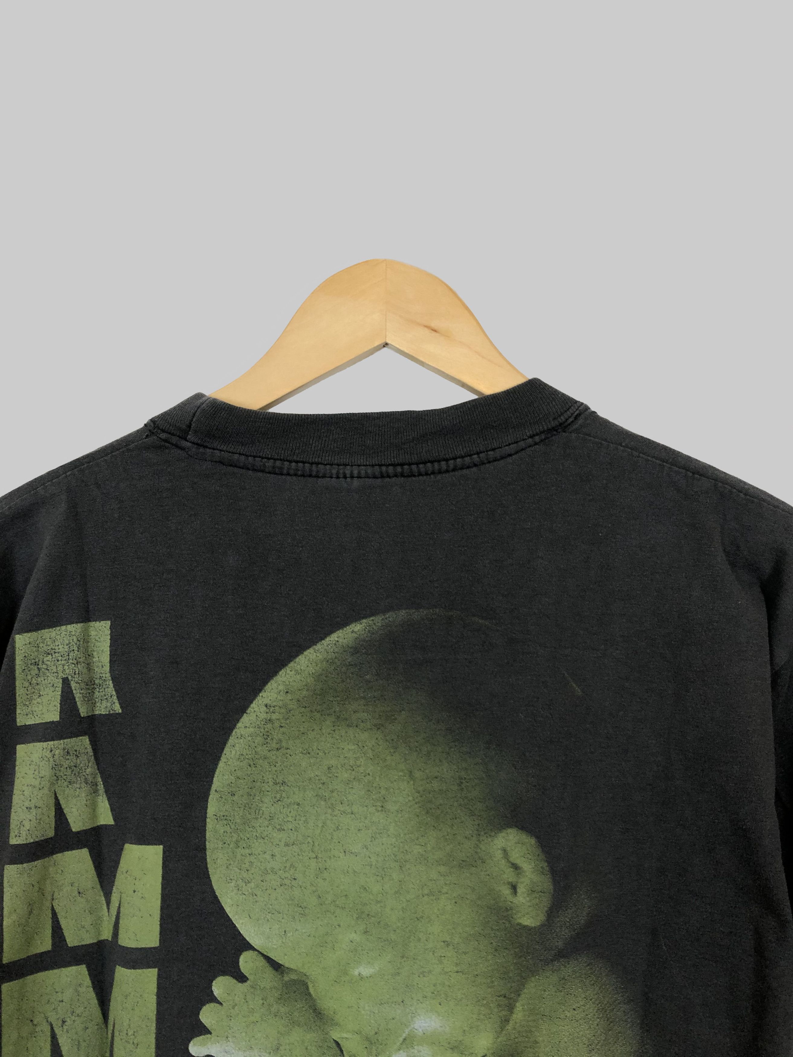 Band Tees Vintage 2001 Rammstein Mutter (Iron Maiden Travis Scott) Size US L / EU 52-54 / 3 - 4 Thumbnail