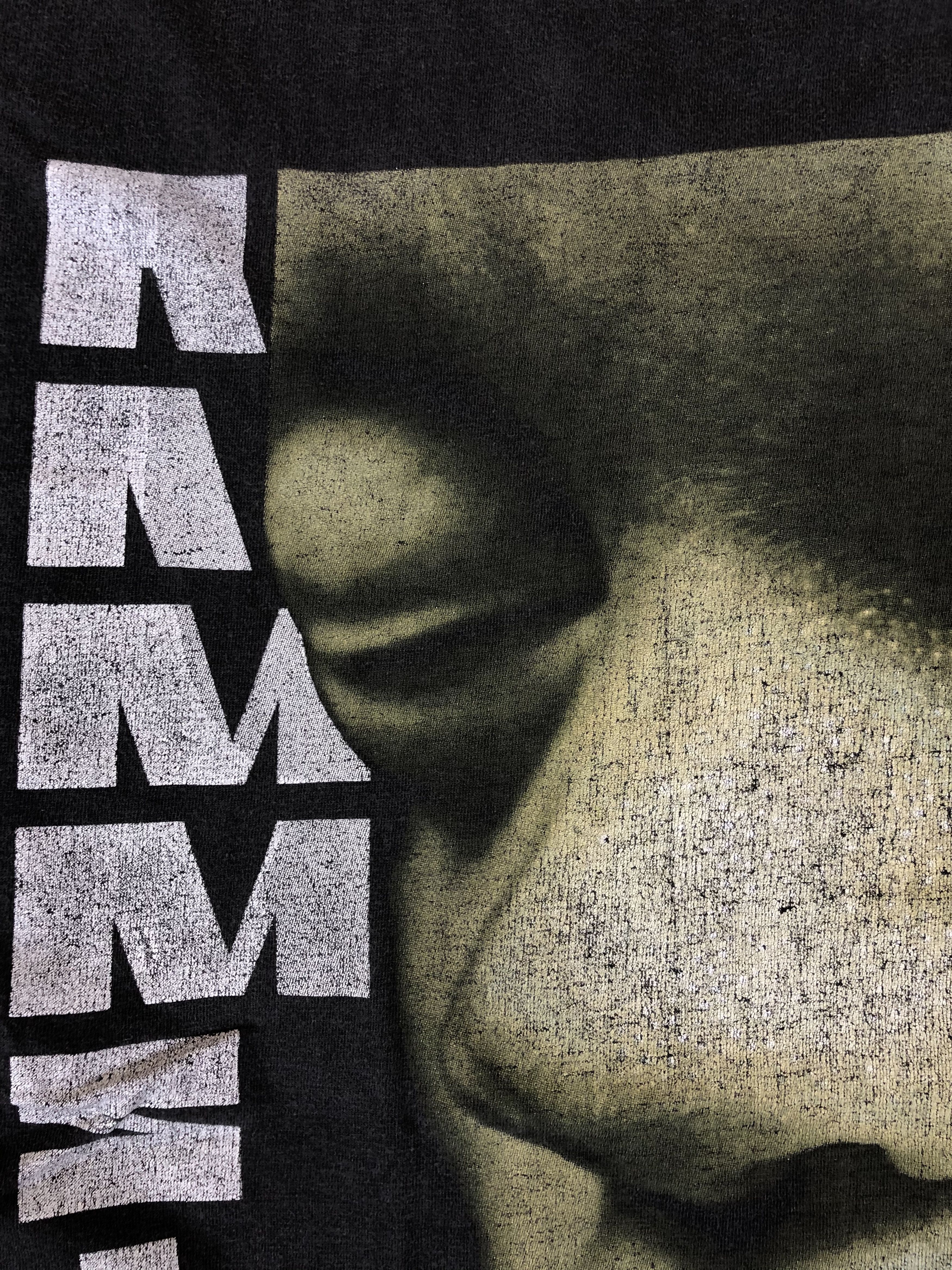 Band Tees Vintage 2001 Rammstein Mutter (Iron Maiden Travis Scott) Size US L / EU 52-54 / 3 - 6 Thumbnail