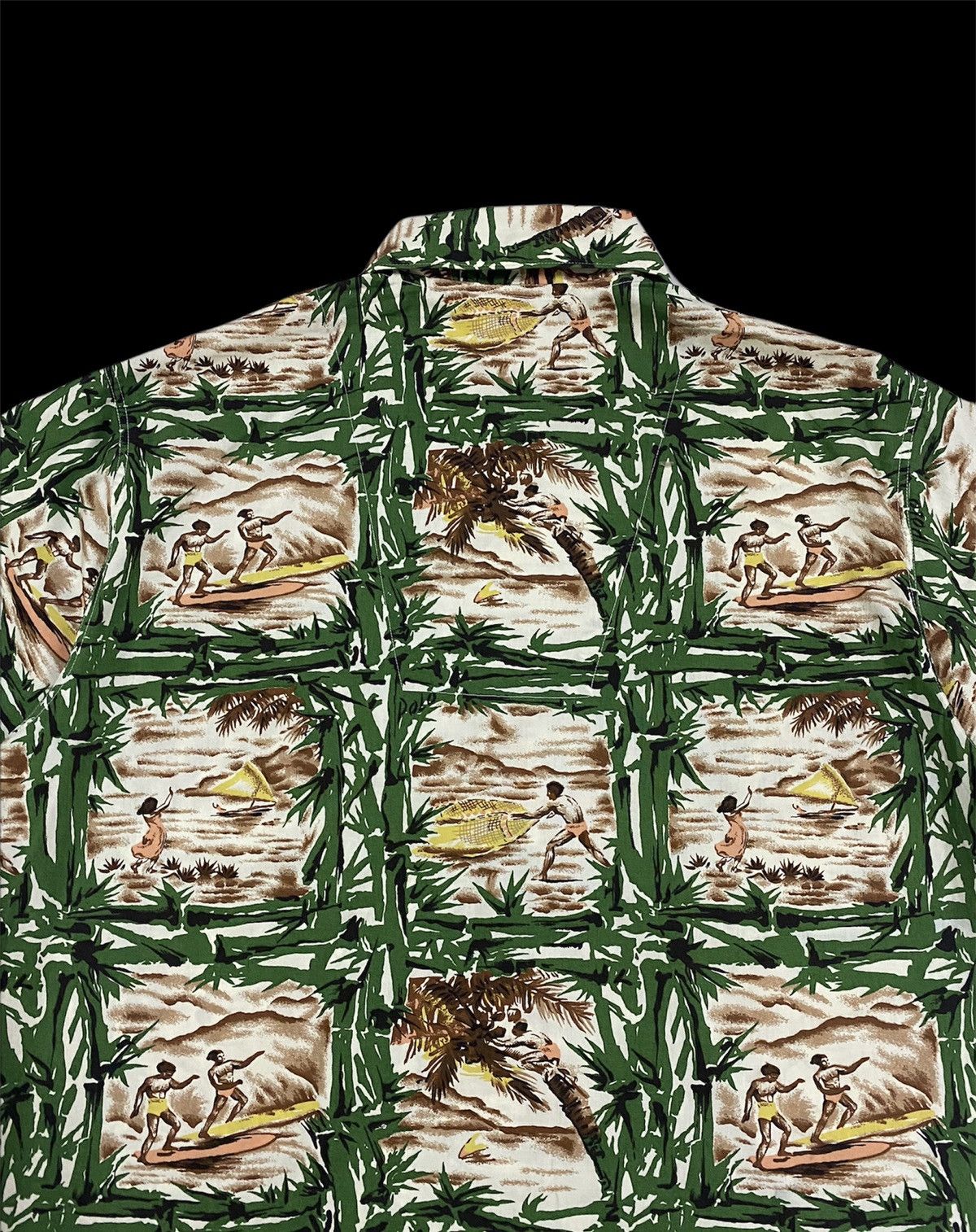 Polo Ralph Lauren Vtg🔥90’s Polo Hula Girl Hawaii Pullover Shirt Size US L / EU 52-54 / 3 - 16 Thumbnail