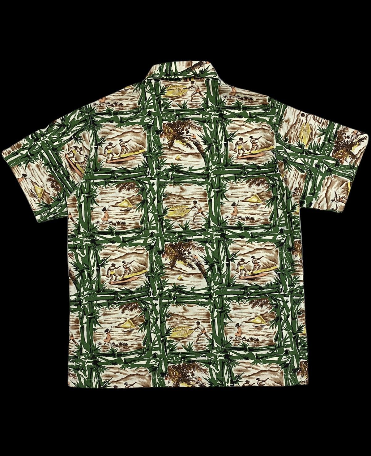 Polo Ralph Lauren Vtg🔥90’s Polo Hula Girl Hawaii Pullover Shirt Size US L / EU 52-54 / 3 - 3 Thumbnail