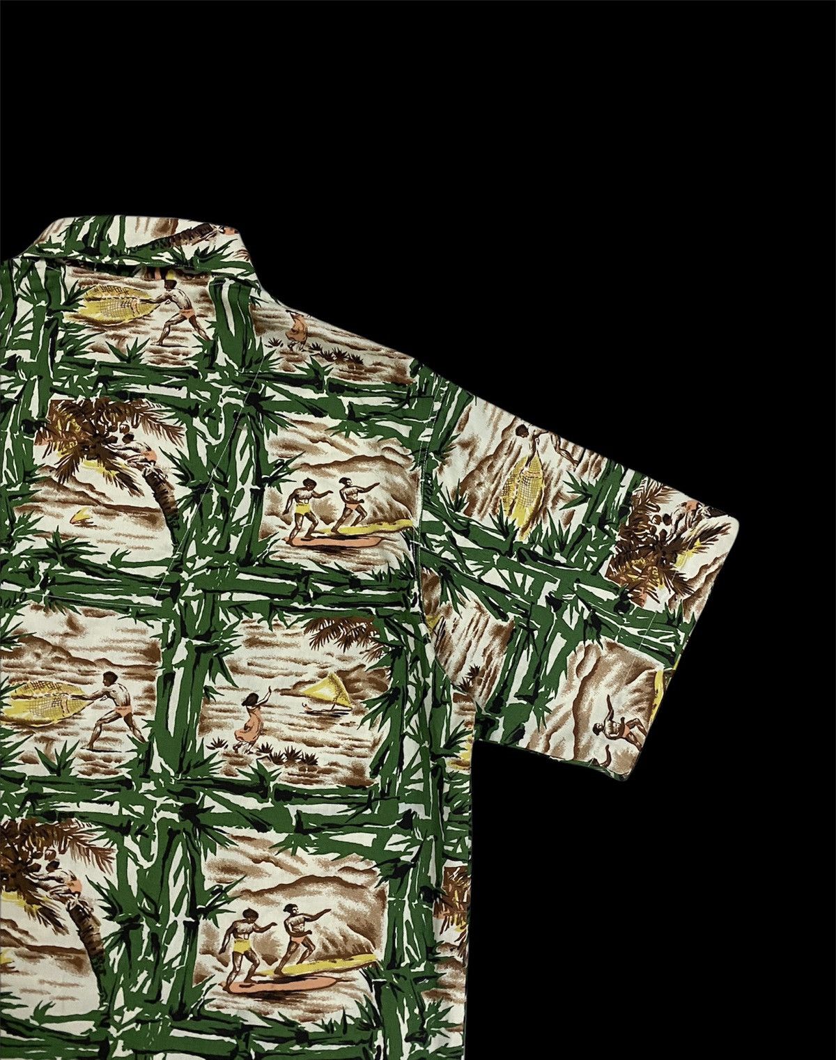 Polo Ralph Lauren Vtg🔥90’s Polo Hula Girl Hawaii Pullover Shirt Size US L / EU 52-54 / 3 - 15 Thumbnail