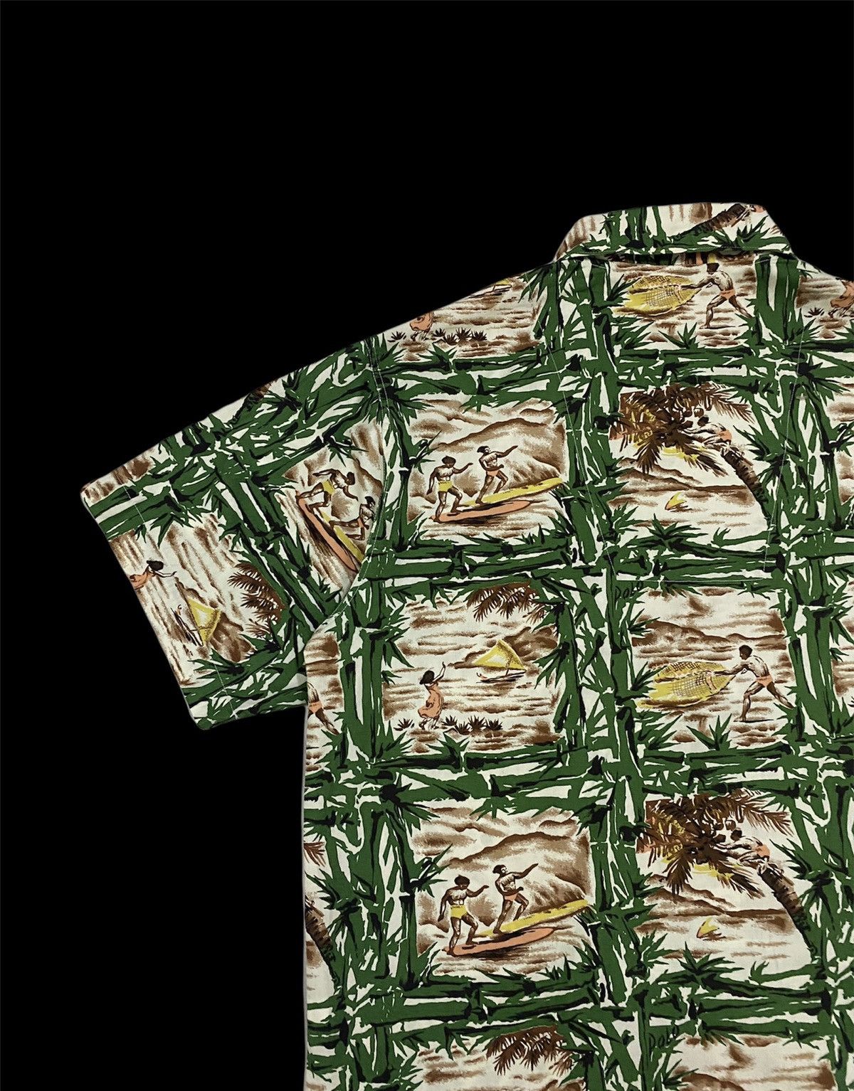 Polo Ralph Lauren Vtg🔥90’s Polo Hula Girl Hawaii Pullover Shirt Size US L / EU 52-54 / 3 - 14 Thumbnail