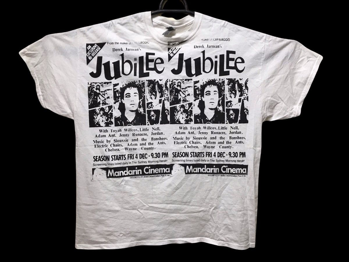 Band Tees × Gildan Punk Movie Derek Jarman’s JubiLEe Size US XXL / EU 58 / 5 - 1 Thumbnail