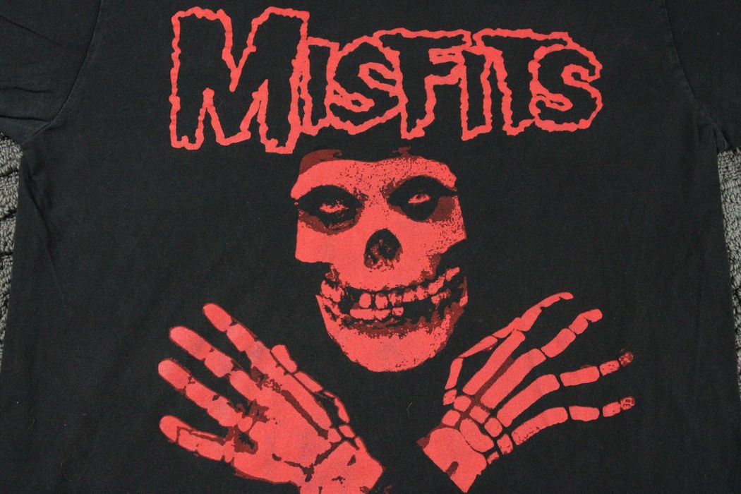 Vintage The Misfits Punk Rock Band Tee Shirt | Grailed