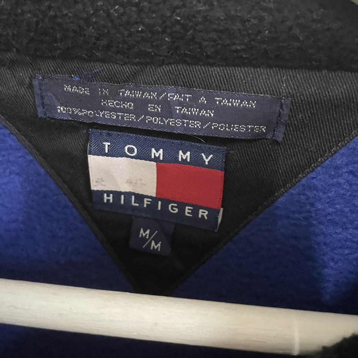Gear for Sports × Tommy Hilfiger × Vintage 💥90s TOMMY HILFIGER SAILING GEAR FLEECE SWEATER Size US M / EU 48-50 / 2 - 6 Thumbnail