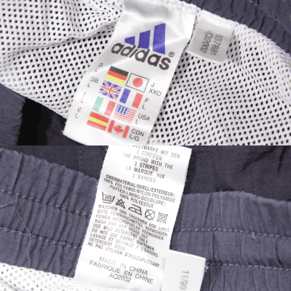 Adidas 1999 Big Logo Nylon Swim Shorts L Size Size US 34 / EU 50 - 6 Thumbnail