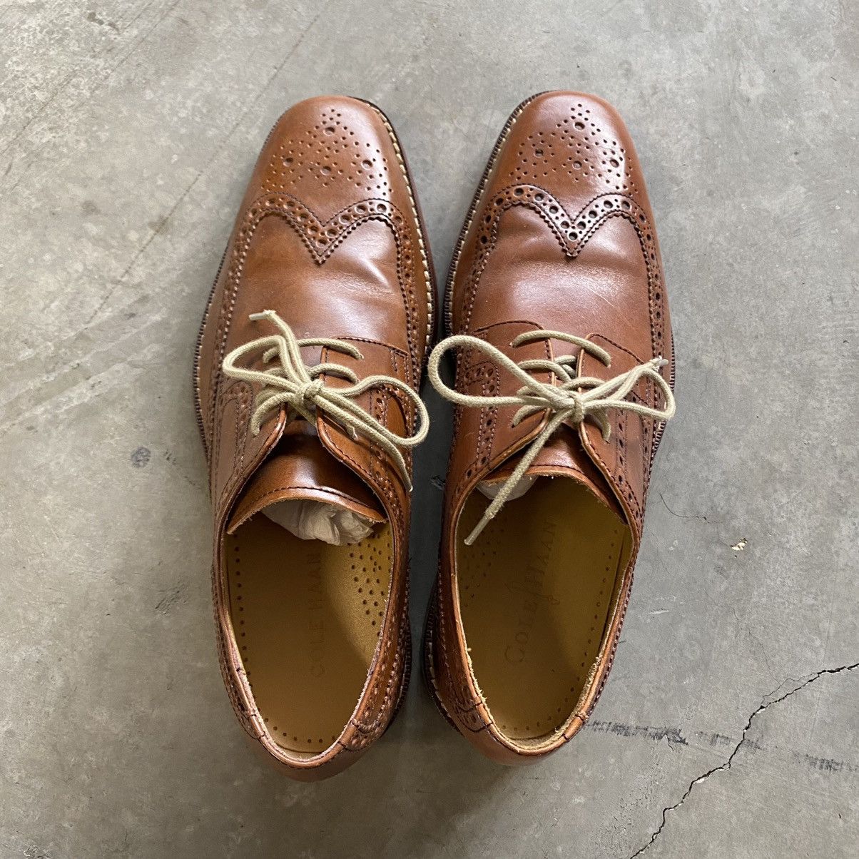 Cole Haan Cole Haan Wingtip Oxfords Size US 7.5 / EU 40-41 - 4 Thumbnail