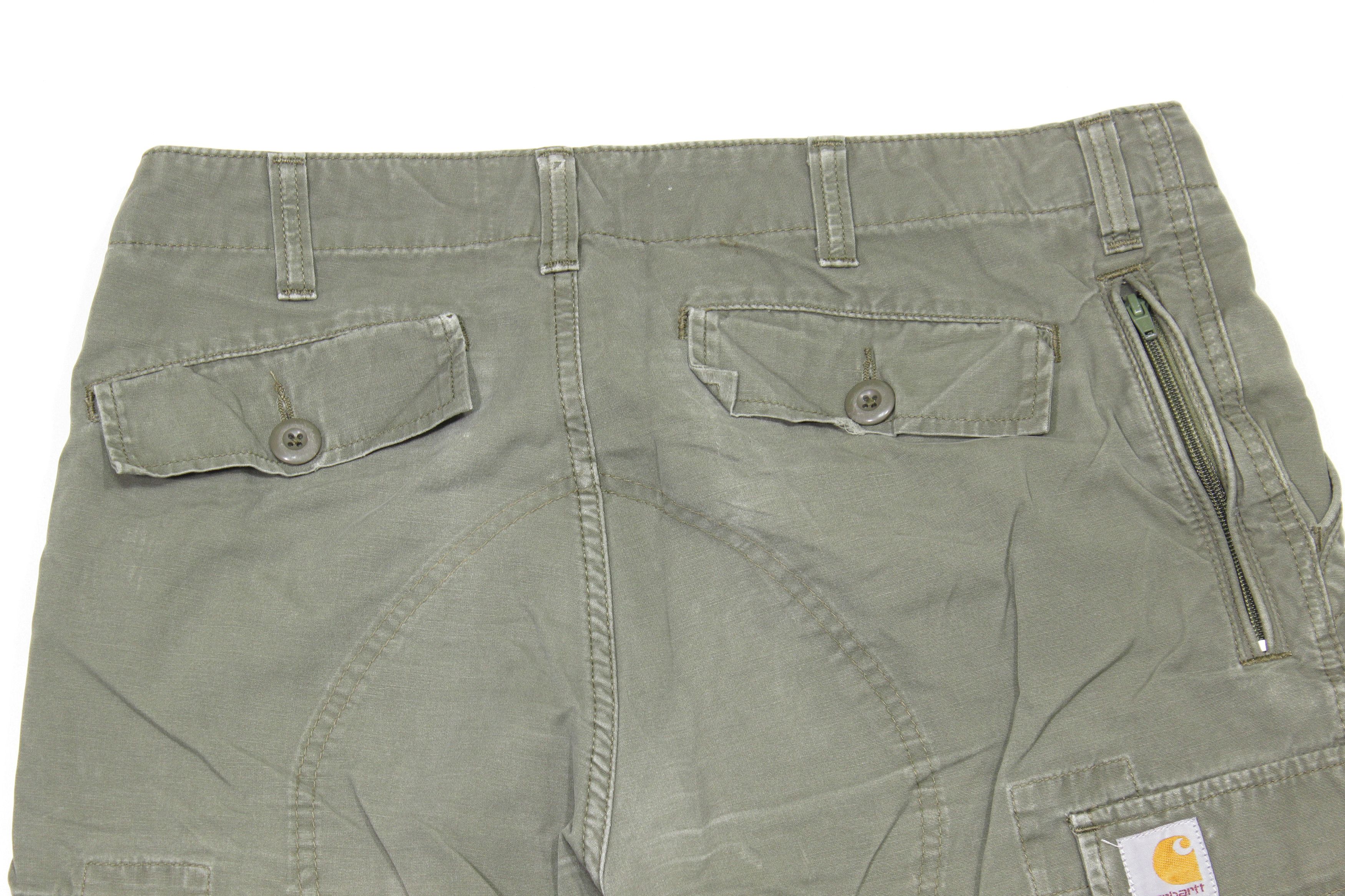 Carhartt 00S Motown Bermuda Cargo Shorts Vintage Size US 32 / EU 48 - 4 Thumbnail