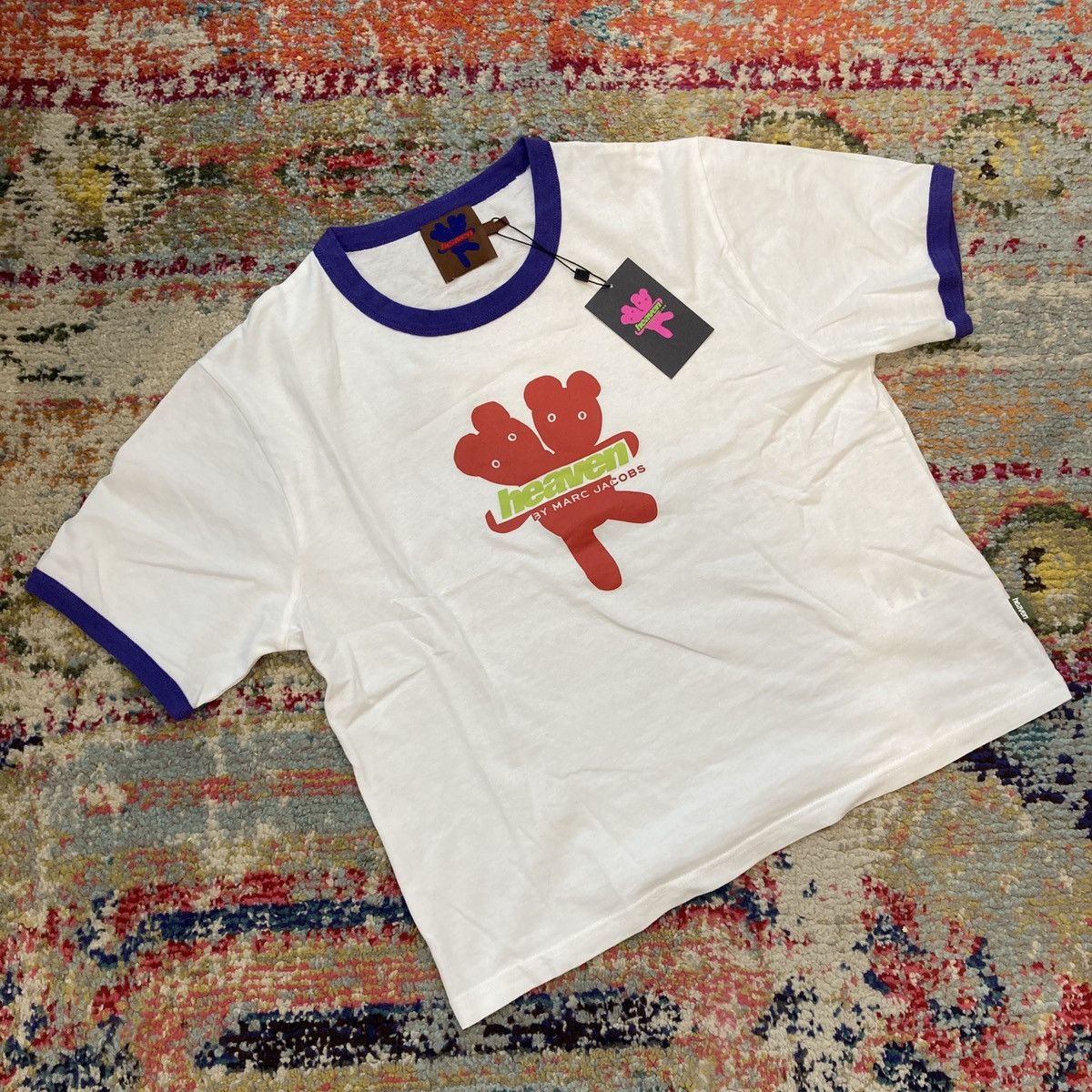 トップス heaven by marc jacobs EMERGENCY BABY TEE Heaven by Marc Jacobs Baby Tee - Size Women's XS – Victoria