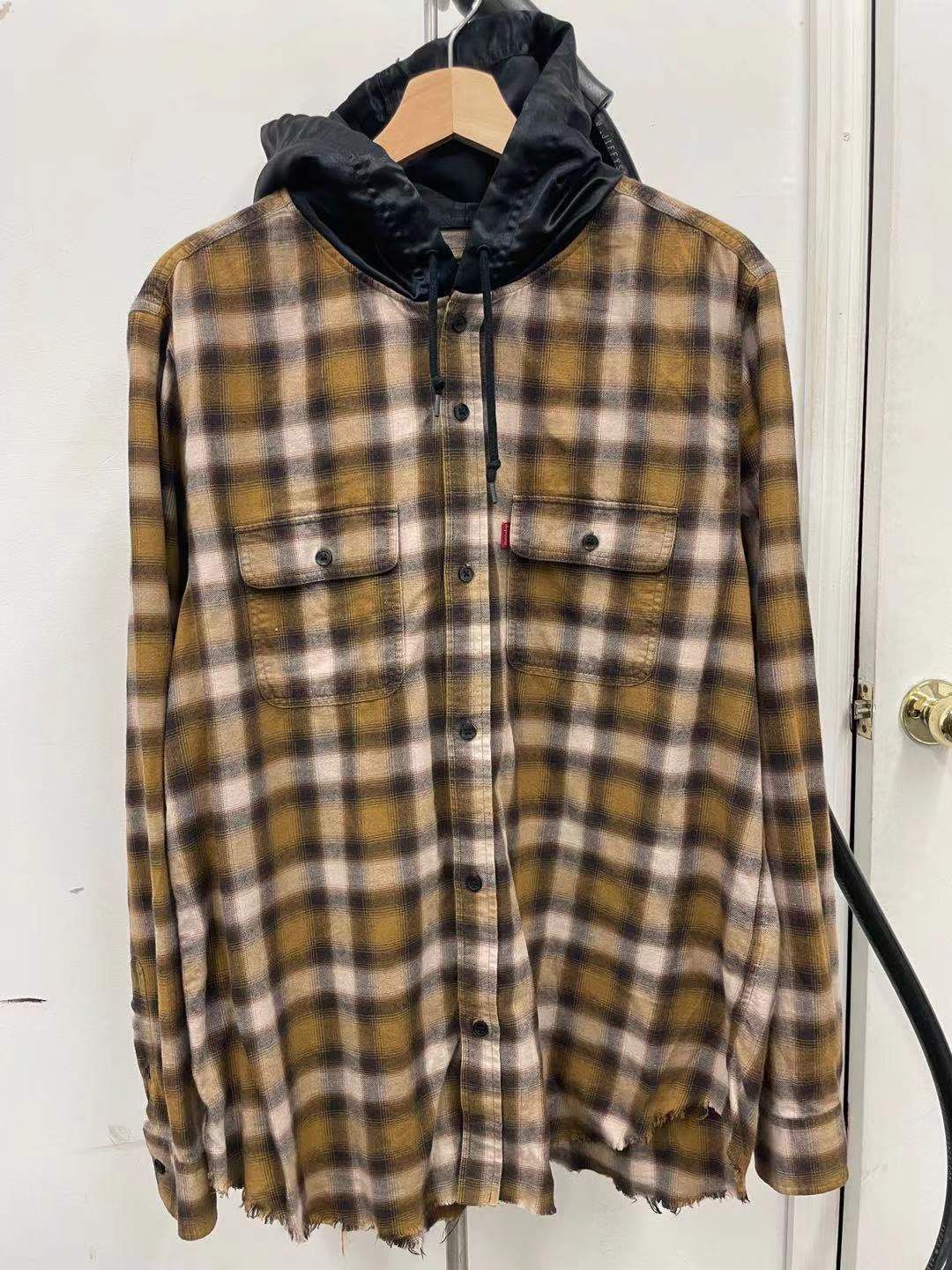 Supreme Supreme X Undercover Satin Hooded Flannel | Grailed