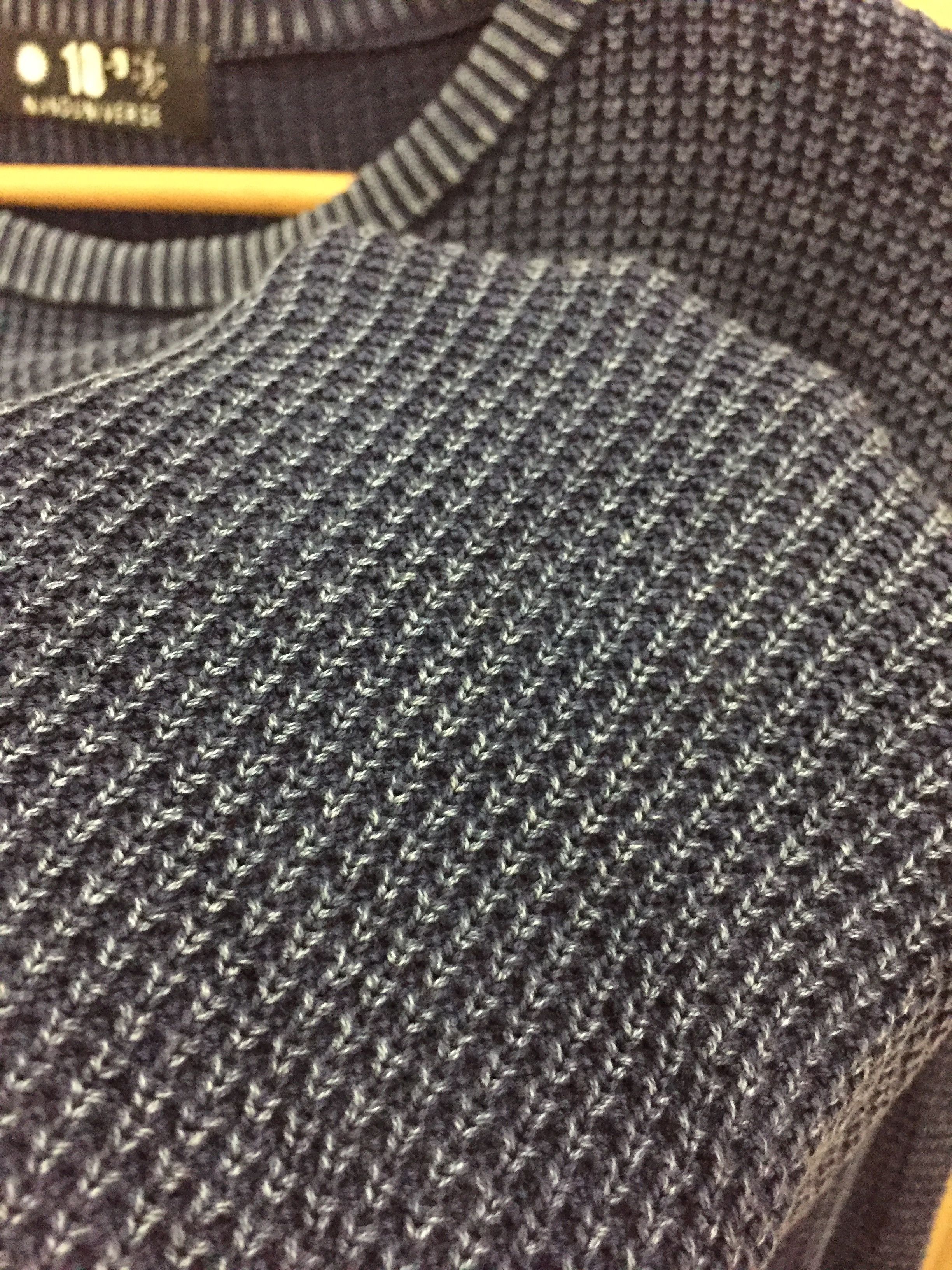 Japanese Brand × NANO universe Nano Universe Indigo rusty wash wafer Knit Size US S / EU 44-46 / 1 - 6 Thumbnail