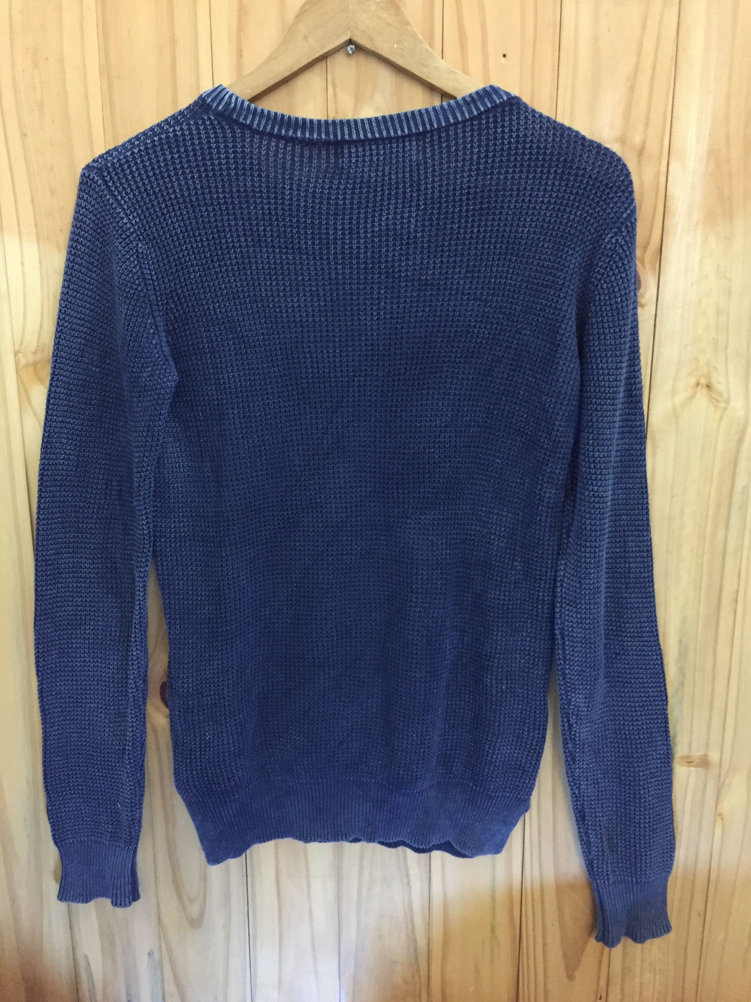 Japanese Brand × NANO universe Nano Universe Indigo rusty wash wafer Knit Size US S / EU 44-46 / 1 - 9 Thumbnail