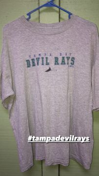 Tampa Bay Devil Rays Retro 90's MLB T-Shirt Electric Green / 4XL