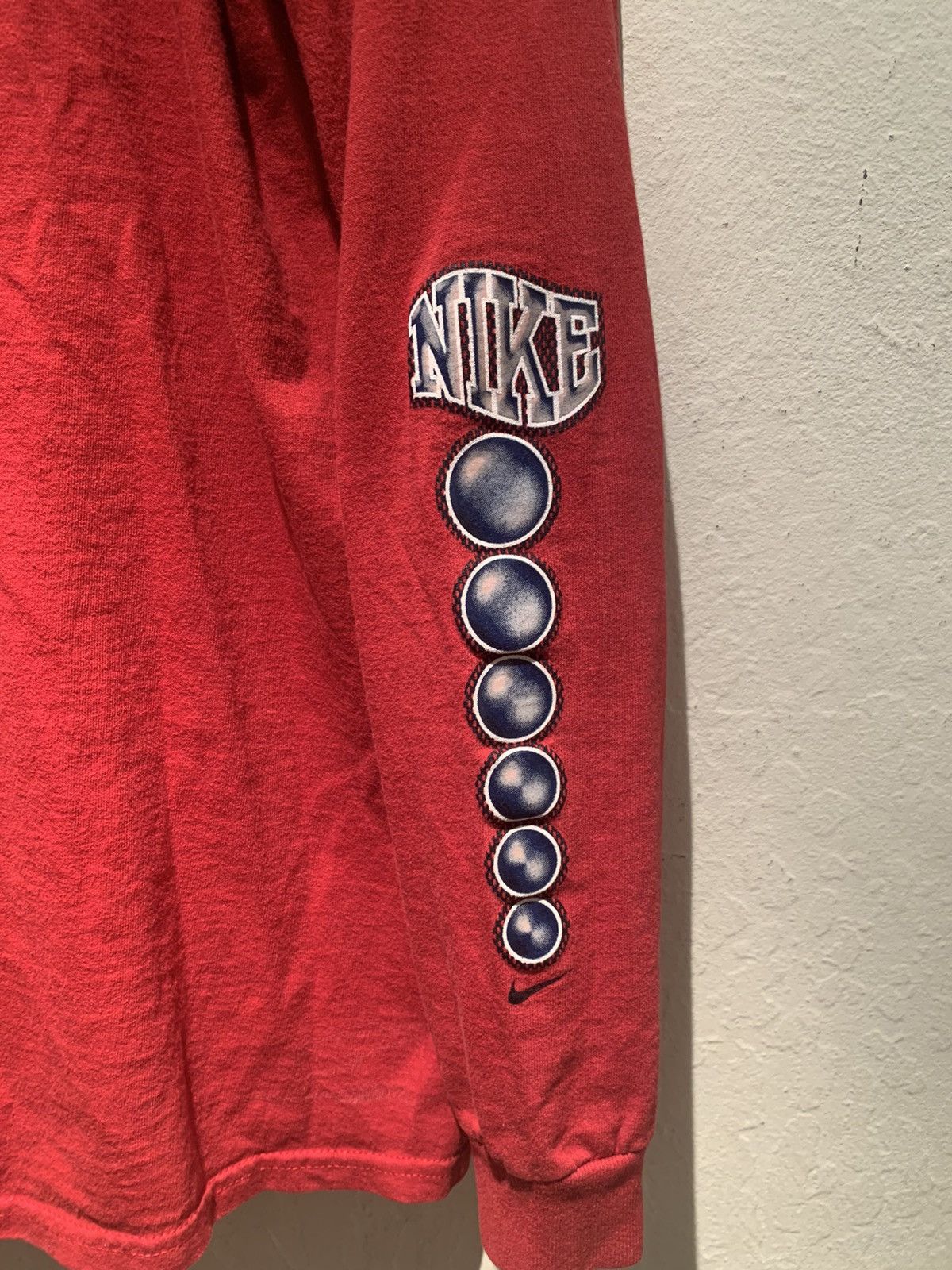 Nike × Vintage *RARE* Vintage Nike Air Max Sphere Logo Long-Sleeve Shirt Size US S / EU 44-46 / 1 - 2 Thumbnail