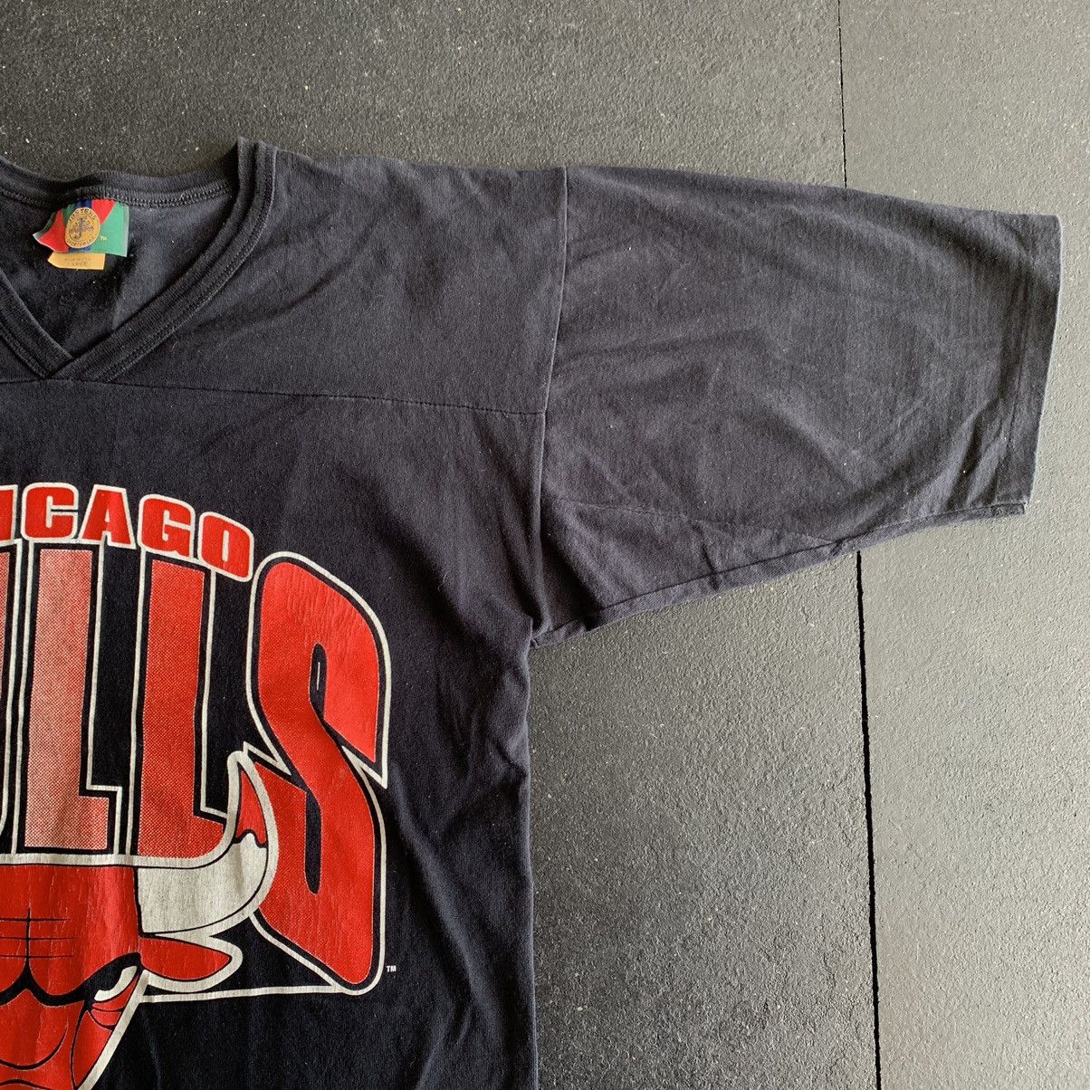 NBA × Vintage vintage chicago bulls 3/4ths sleeve Size US L / EU 52-54 / 3 - 4 Thumbnail
