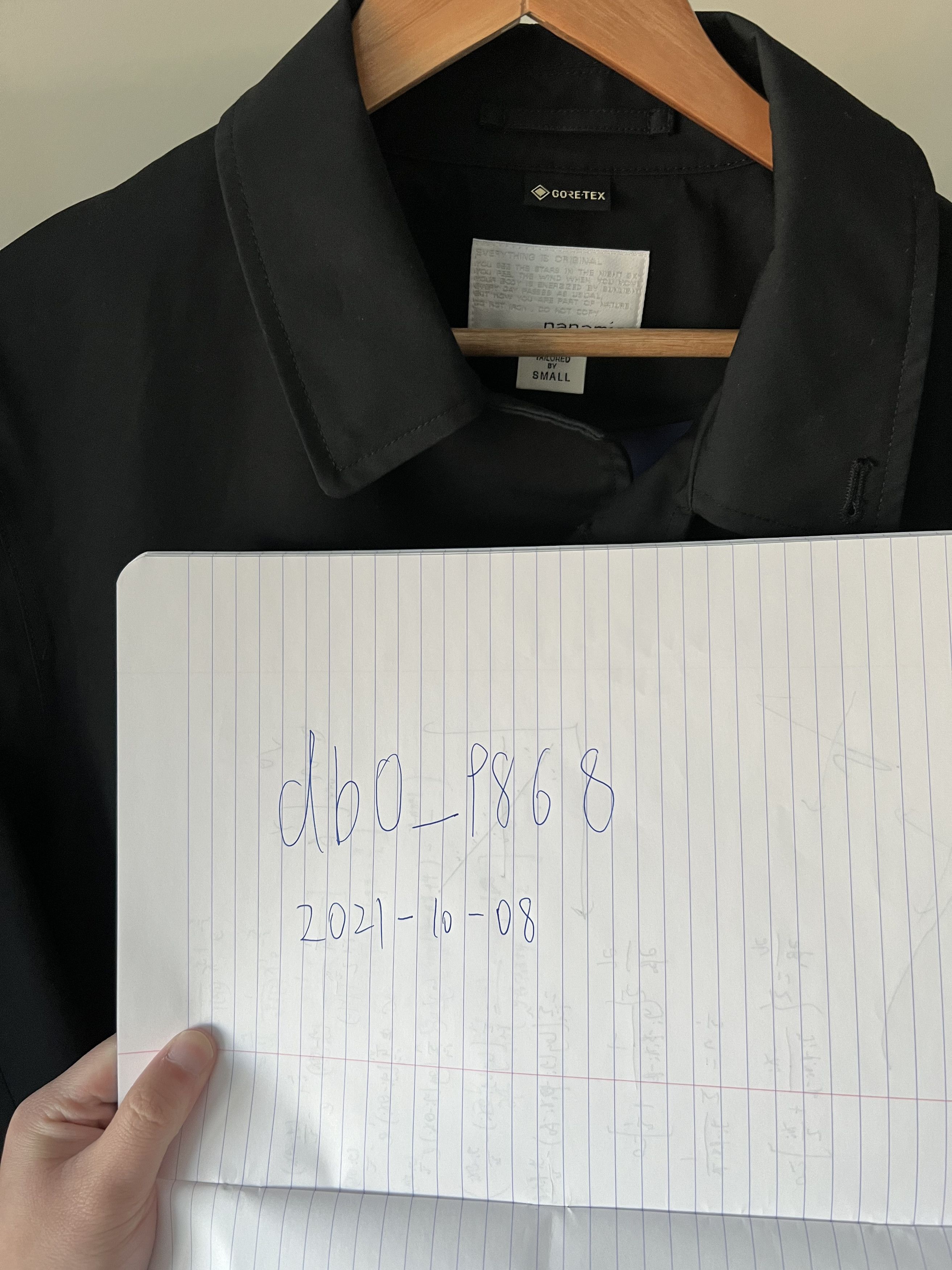 Nanamica Nanamica Soutien Collar Coat (Size Small) Size US S / EU 44-46 / 1 - 3 Thumbnail