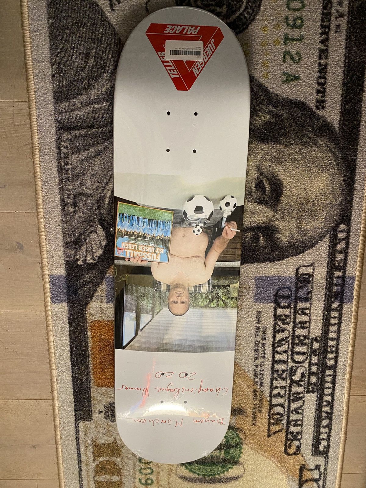 Palace Palace Juergen Teller 8.375 Skateboard Deck | Grailed