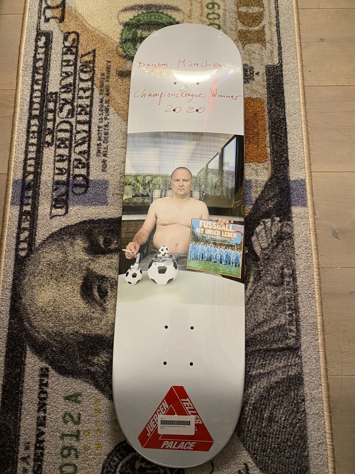 Palace Palace Juergen Teller 8.375 Skateboard Deck | Grailed