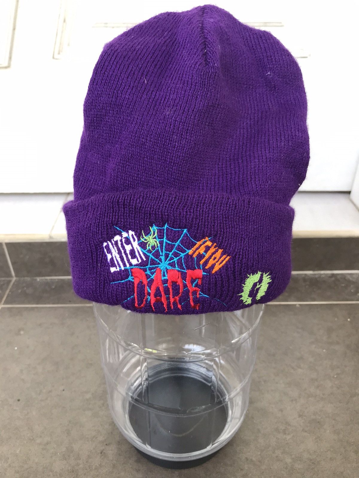 Cartoon Network Vintage GOOSEBUMP Spider Nest Embroidery Snow Cap Size ONE SIZE - 1 Thumbnail