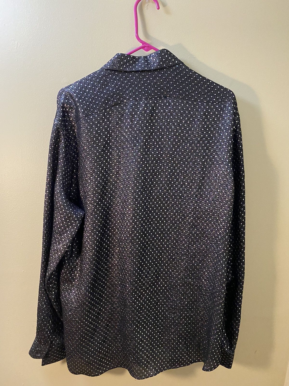 Saint Laurent Paris Metallic dress shirt Size US XL / EU 56 / 4 - 5 Thumbnail