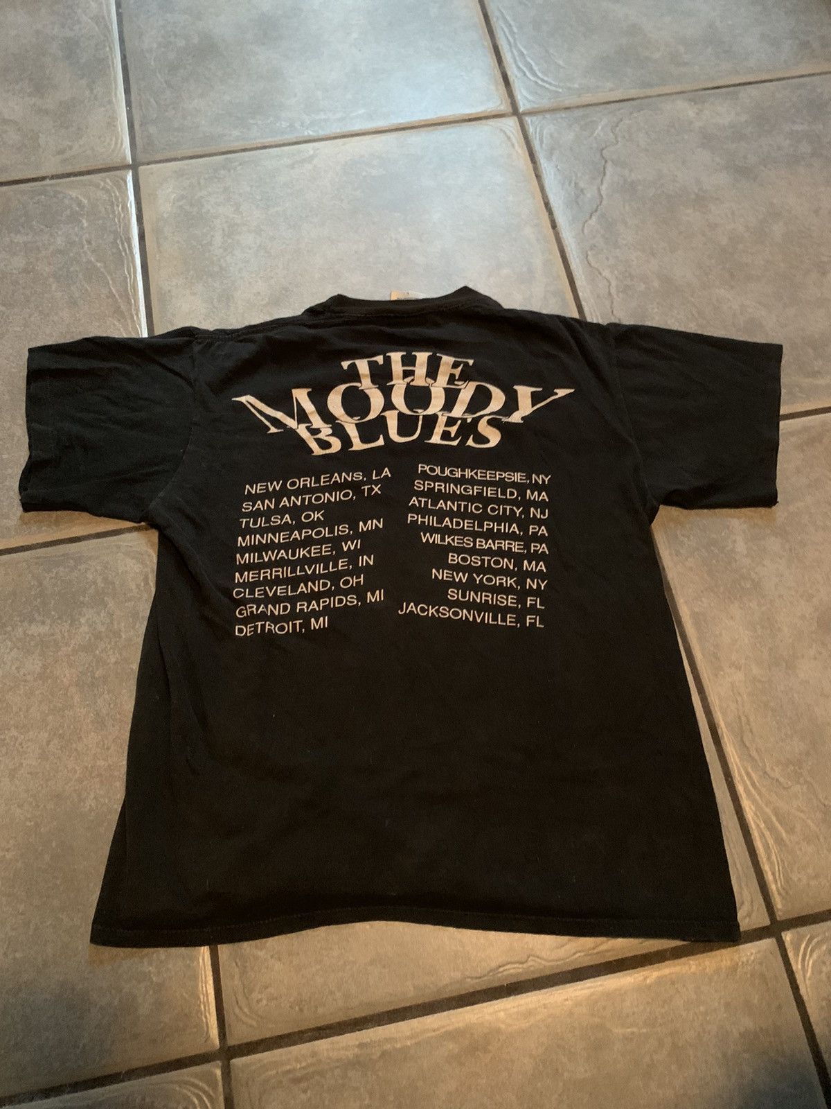 Vintage 90s vintage Moody Blues tee Size US L / EU 52-54 / 3 - 4 Thumbnail