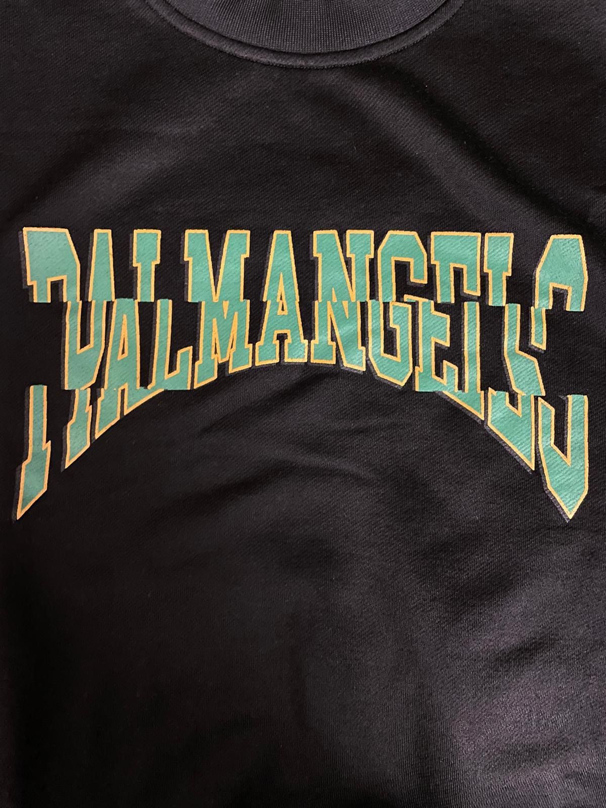 Palm Angels Palm Angels Green Logo Sweatshirt Size US S / EU 44-46 / 1 - 3 Thumbnail