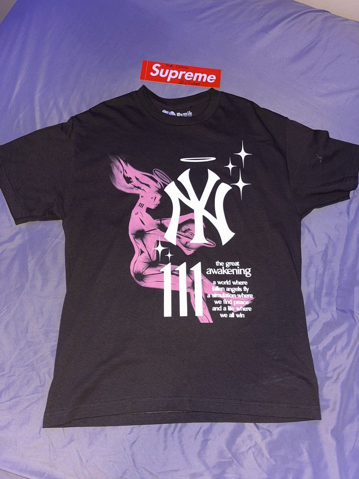 Streetwear Demik 111 NY Cactus Brown tee | Grailed