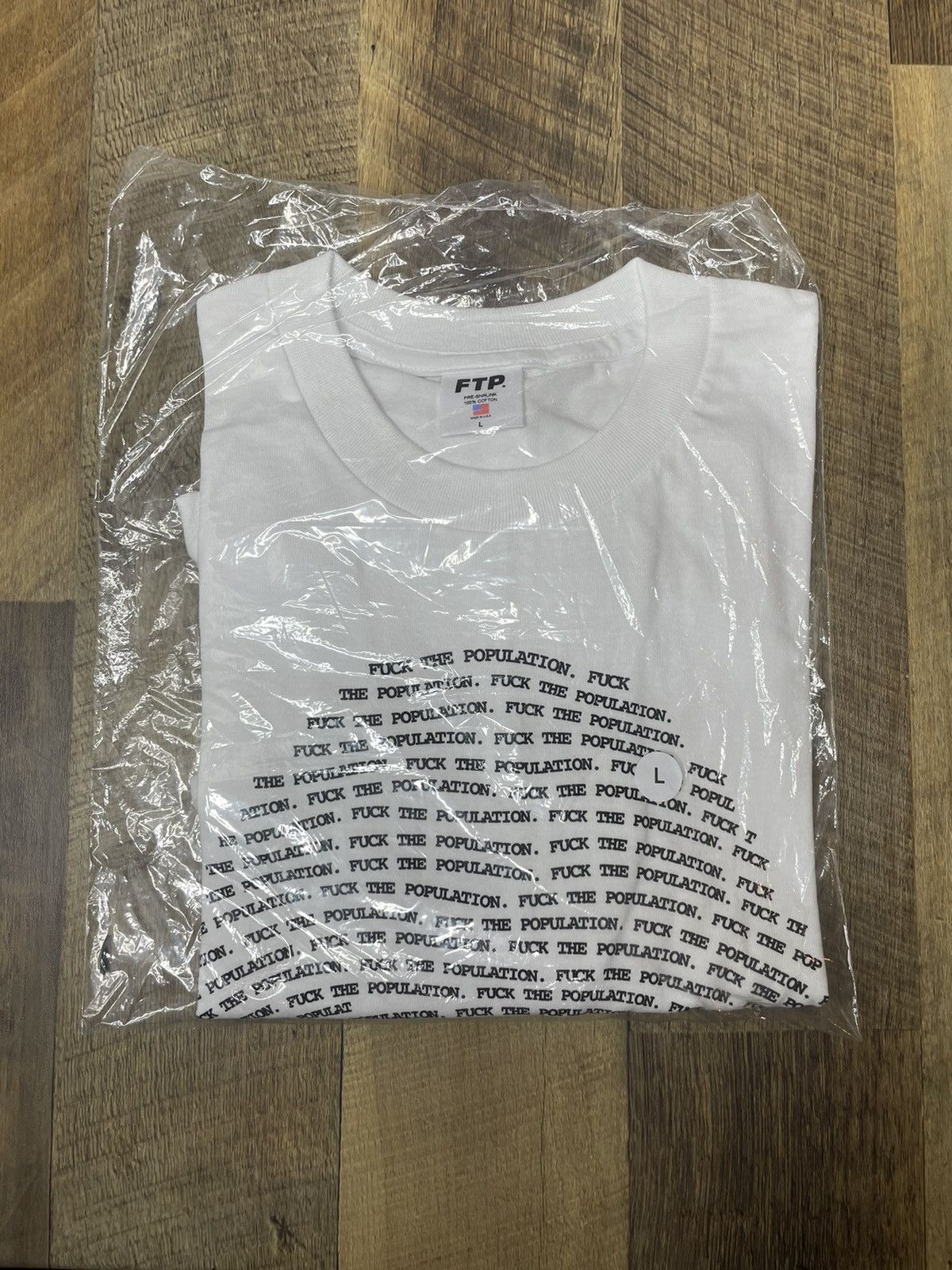 Fuck The Population FTP fingerprint tee Size US L / EU 52-54 / 3 - 1 Thumbnail