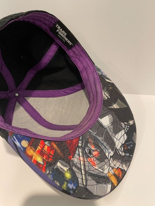 Transformers Transformers Decepticon Fitted Flatbill Hat Grailed