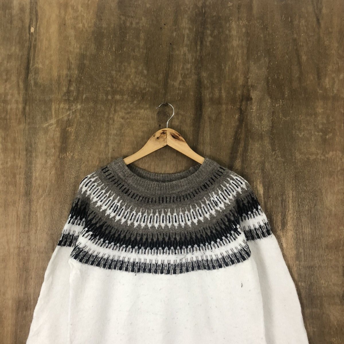 Aran Isles Knitwear × Japanese Brand Japanese Brand Navajo Knitwear #048 Size US M / EU 48-50 / 2 - 2 Thumbnail