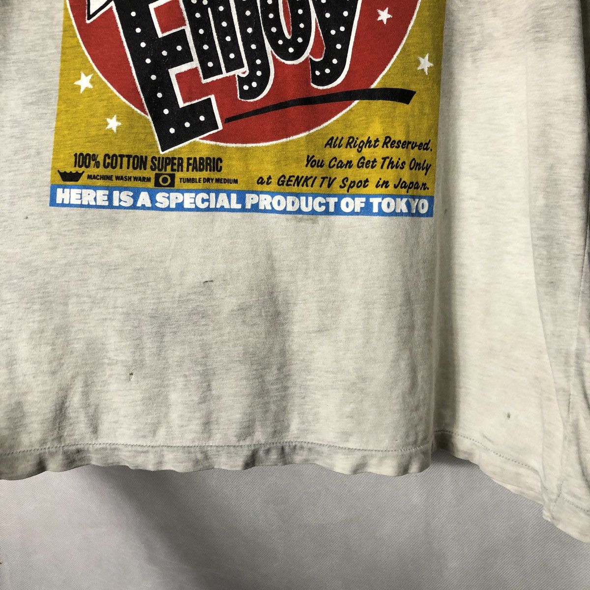 Japanese Brand × Mtv × Vintage Vintage Mtv Japan Genki Tv Distressed Tshirt Size US M / EU 48-50 / 2 - 8 Thumbnail