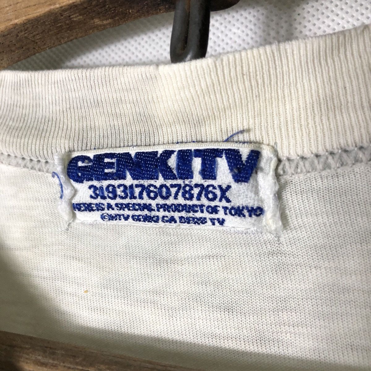 Japanese Brand × Mtv × Vintage Vintage Mtv Japan Genki Tv Distressed Tshirt Size US M / EU 48-50 / 2 - 10 Thumbnail