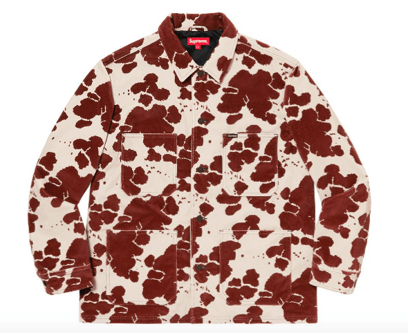 ジャケット・アウター old supreme red built woolrich chorecoat Supreme Woolrich Red Built Chore Jacket | eBay