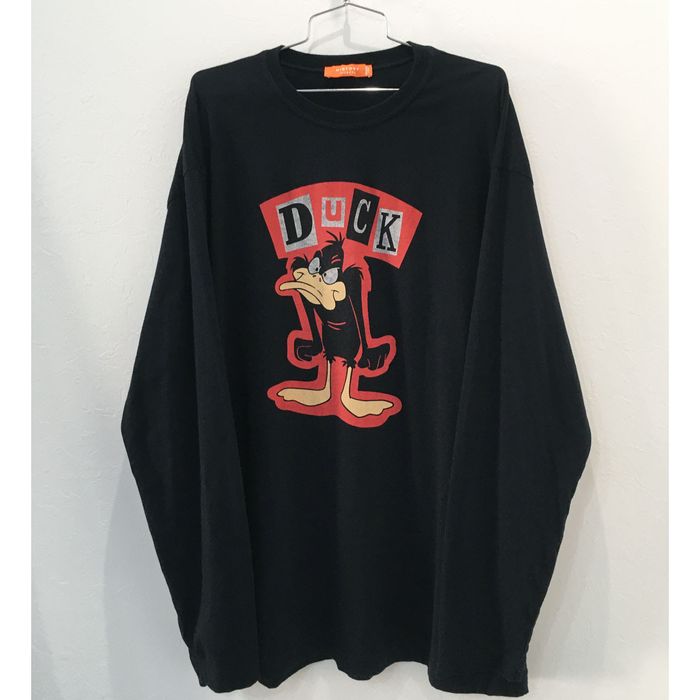 Vintage ICEBERG HISTORY 2001 LOONEY TUNES DUFFY DUCK L/S T-SHIRT | Grailed