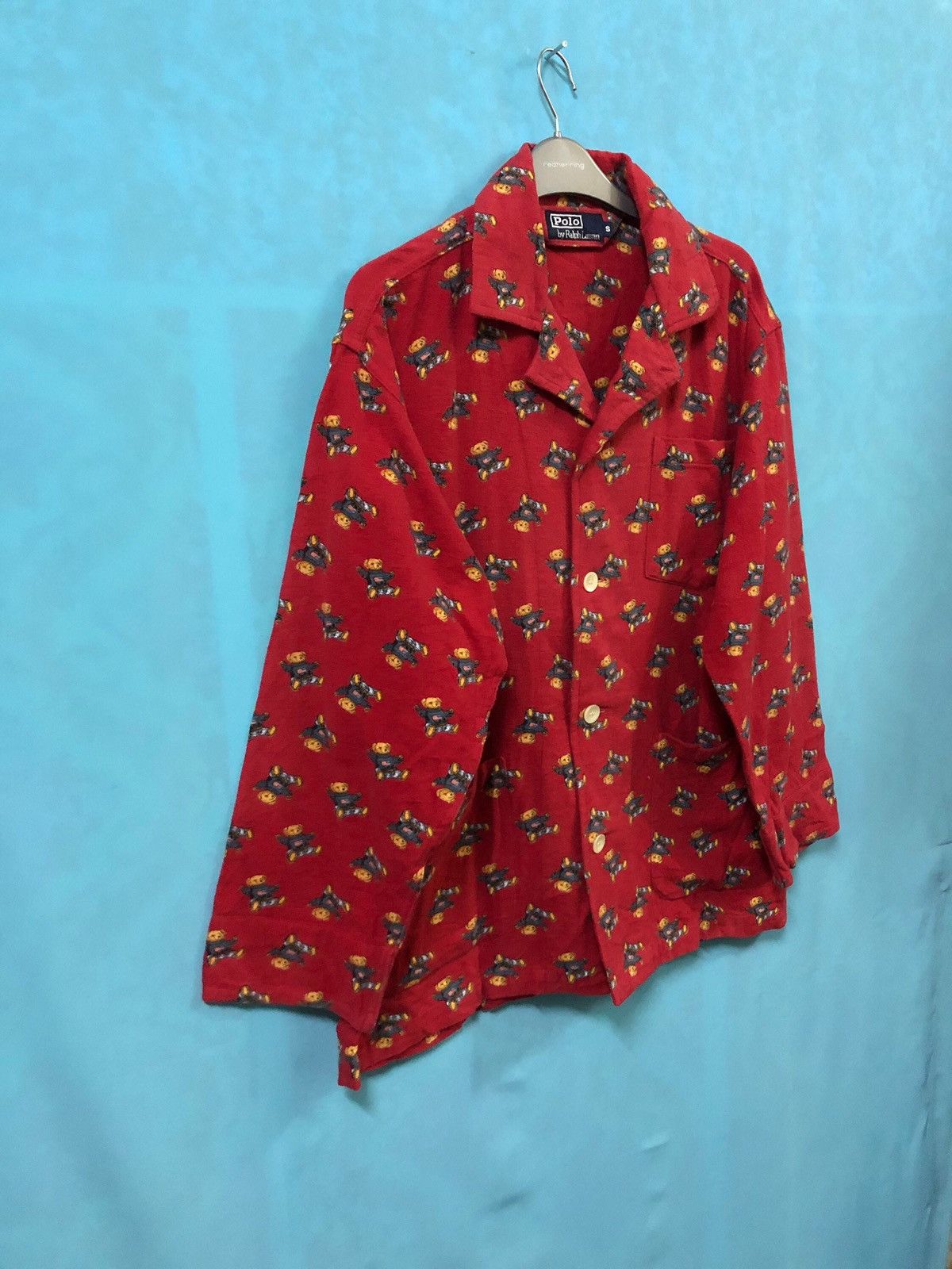 Polo Ralph Lauren 1990 PRL polo bear all printed #231 Size US S / EU 44-46 / 1 - 1 Thumbnail