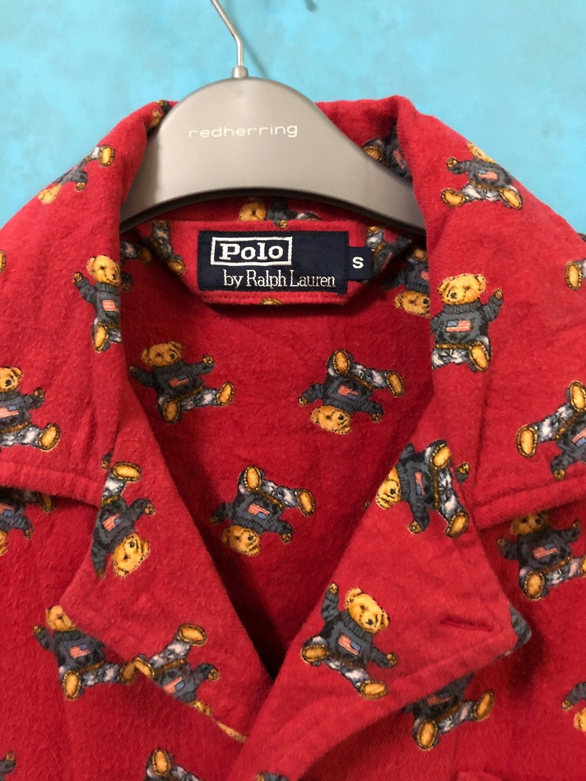 Polo Ralph Lauren 1990 PRL polo bear all printed #231 Size US S / EU 44-46 / 1 - 2 Thumbnail