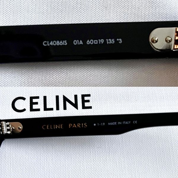 Celine CELINE SS2019 Runway crystal sunglasses for triomphe bag Size ONE SIZE - 9 Preview