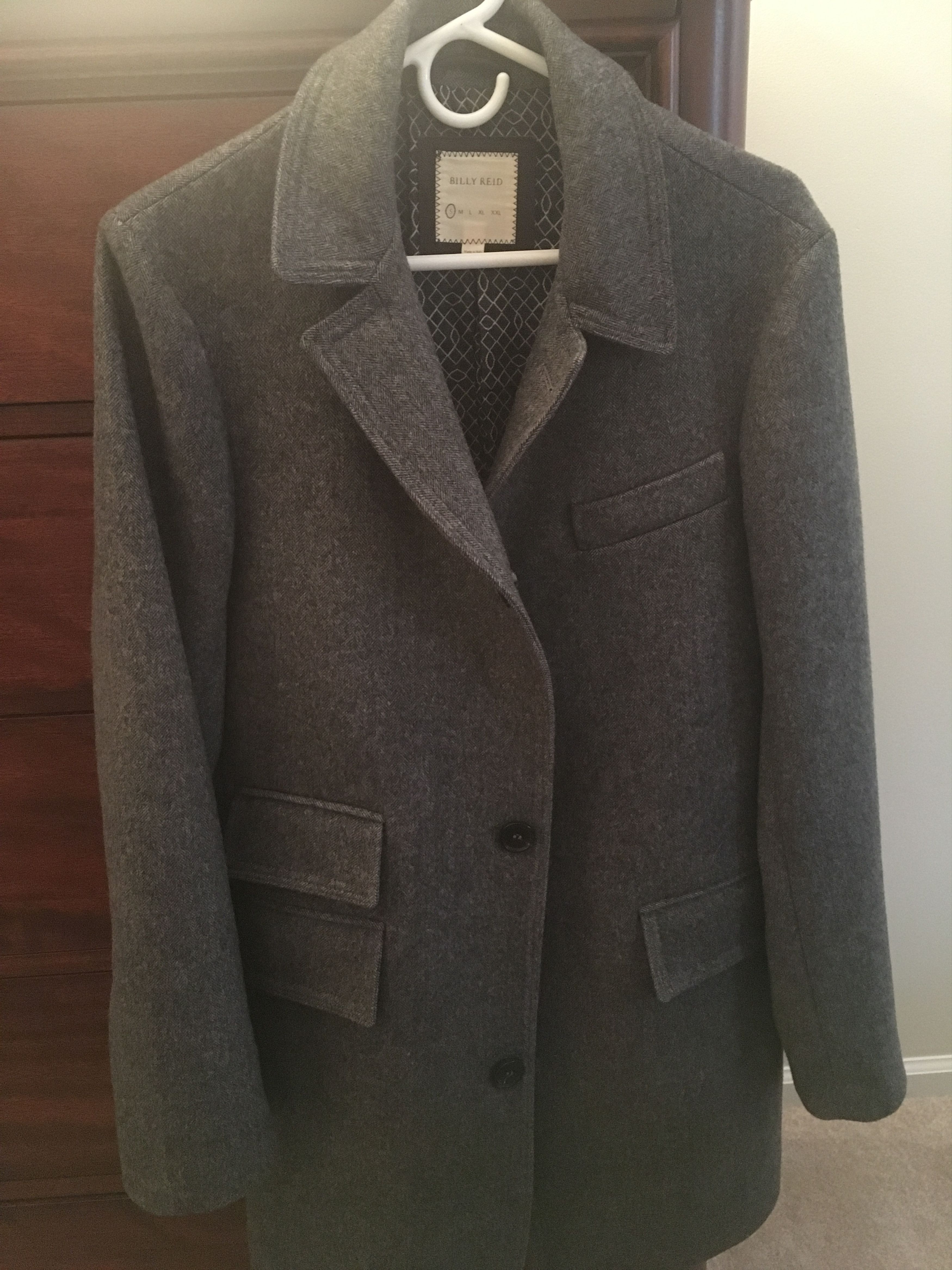 Billy Reid Billy Reid Men s Astor Coat Grey Grailed