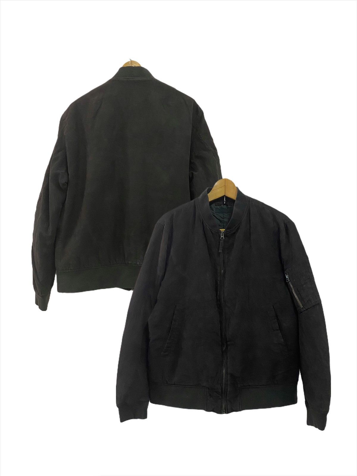 Vintage Vintage Distressed Bomber Jacket Size US XL / EU 56 / 4 - 3 Thumbnail