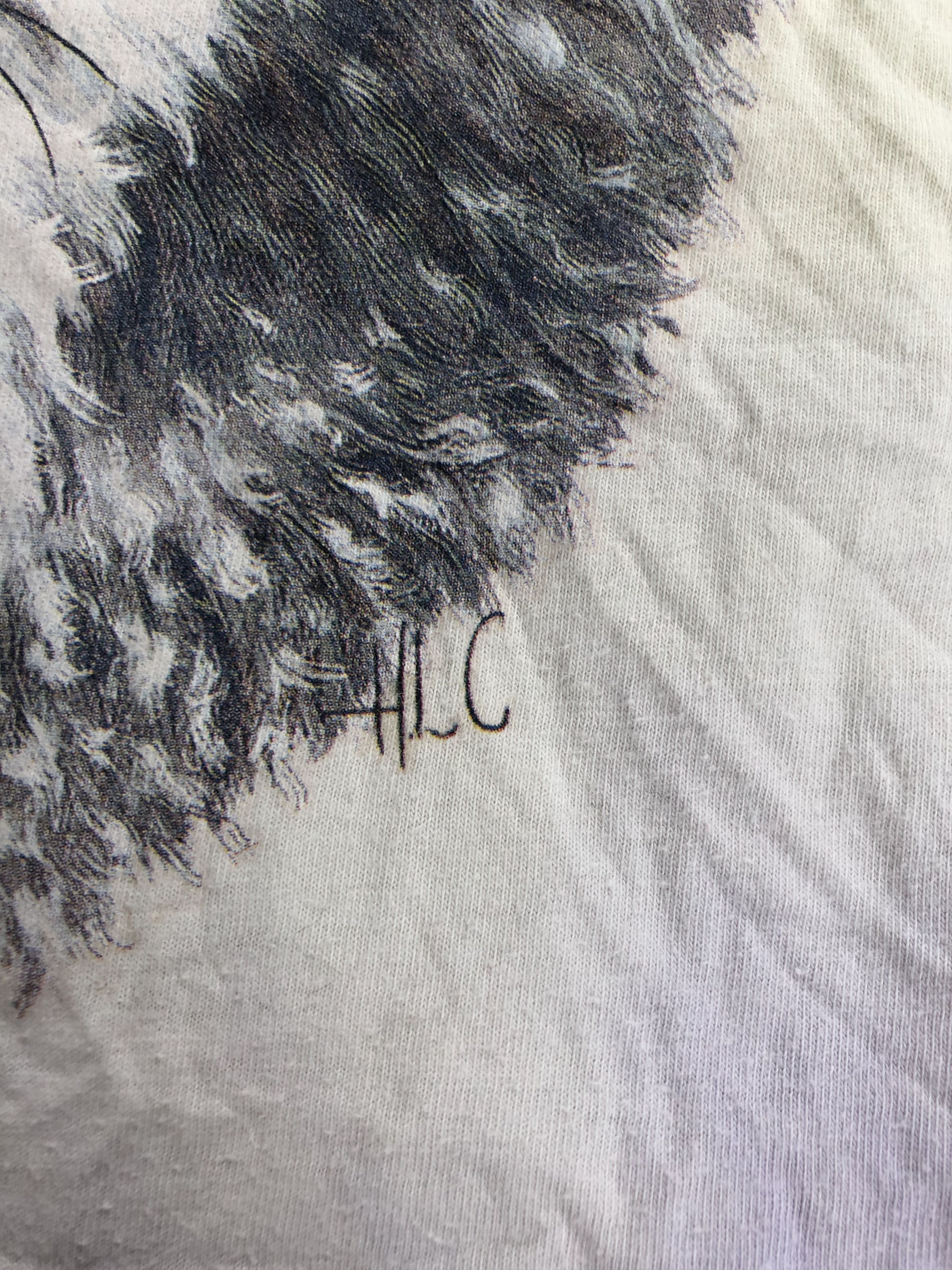 Vintage Vintage 90s Wolf tie dye t-shirt (Sea Frog Wolf Eagles) Size US M / EU 48-50 / 2 - 5 Thumbnail