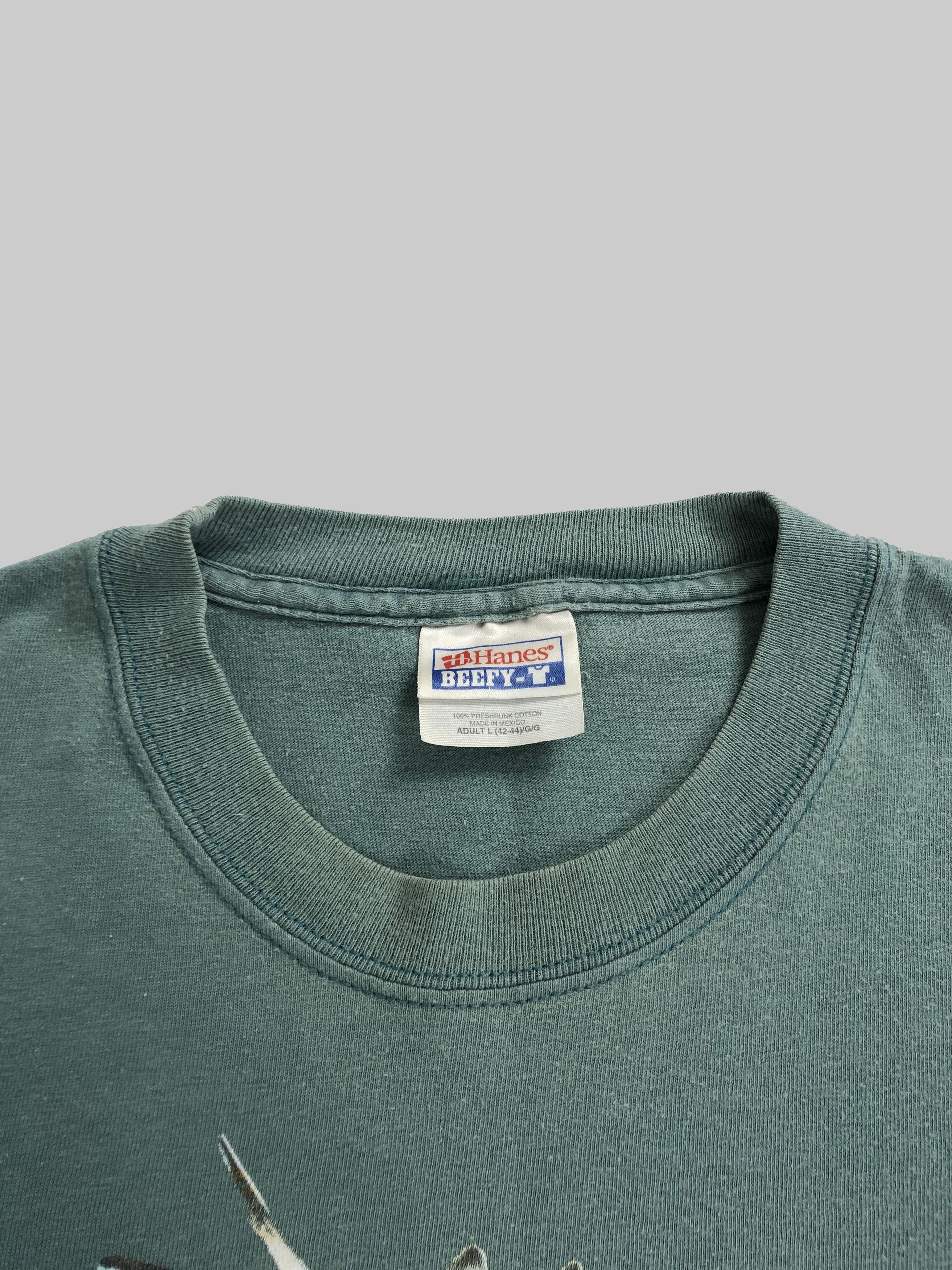 Vintage Vintage Wolf Indian t-shirt (Sea Frog Wolf Eagles) Size US L / EU 52-54 / 3 - 12 Thumbnail