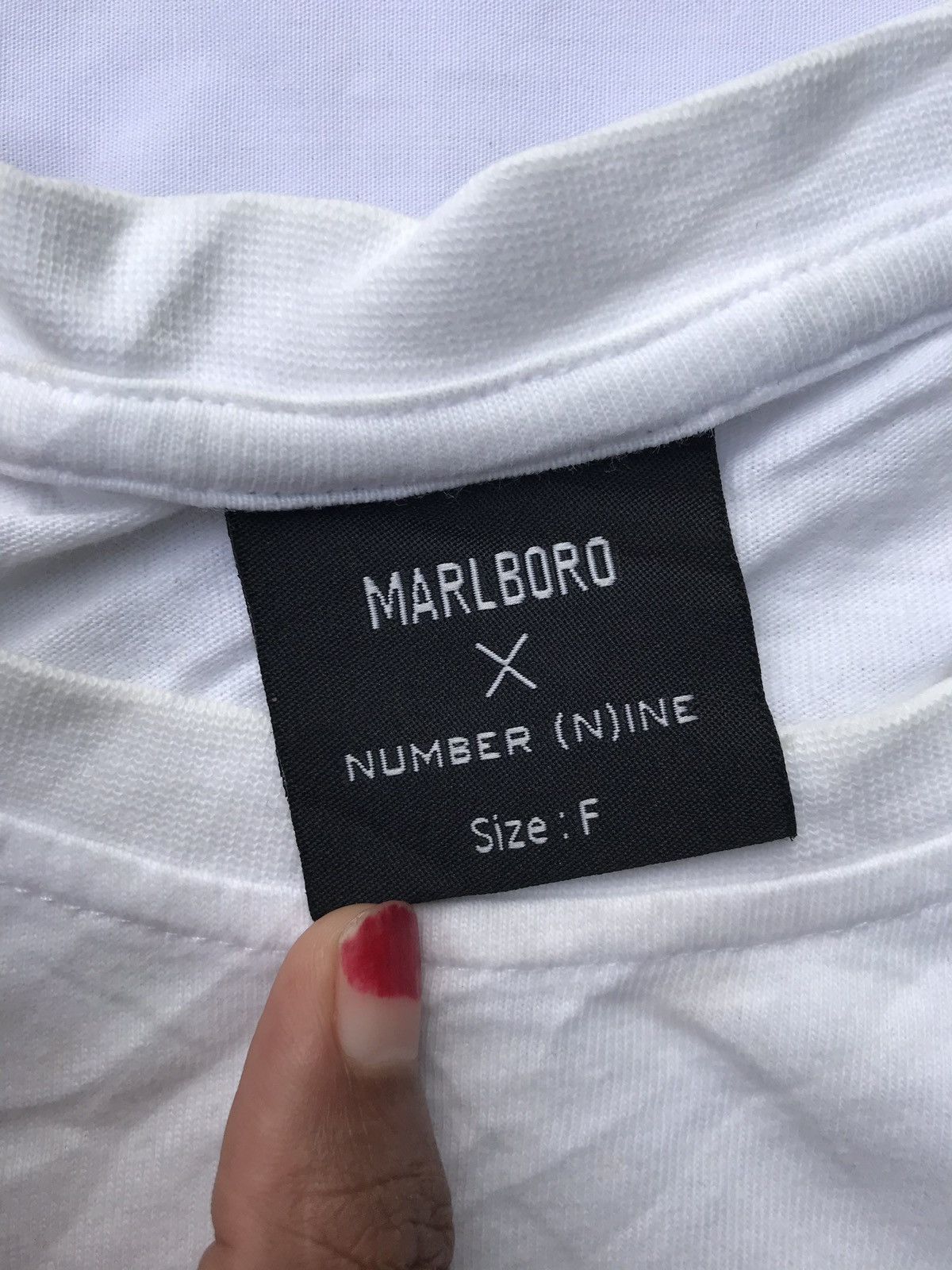 Number (N)ine Number Nine x Marlboro tshirt Size US M / EU 48-50 / 2 - 2 Preview