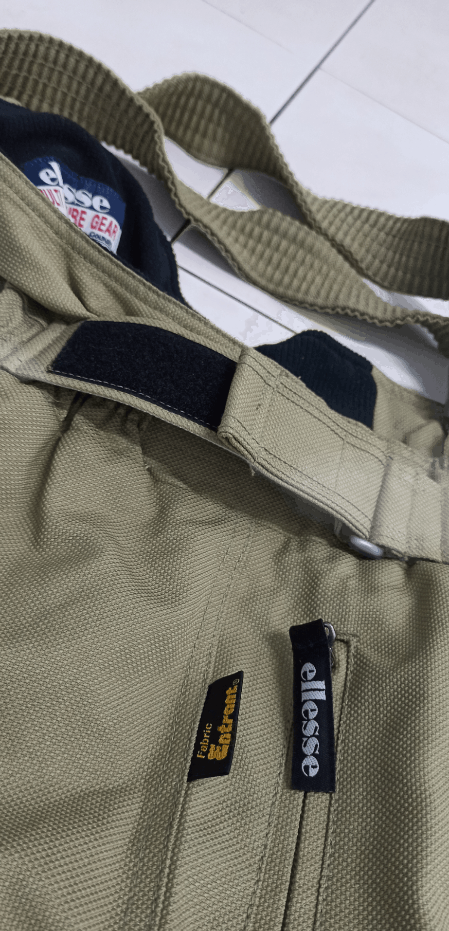Ellesse × Goldwin Ellese Adjustable Waist Overall Jumpsuit Ski Pants Size US 31 - 14 Thumbnail