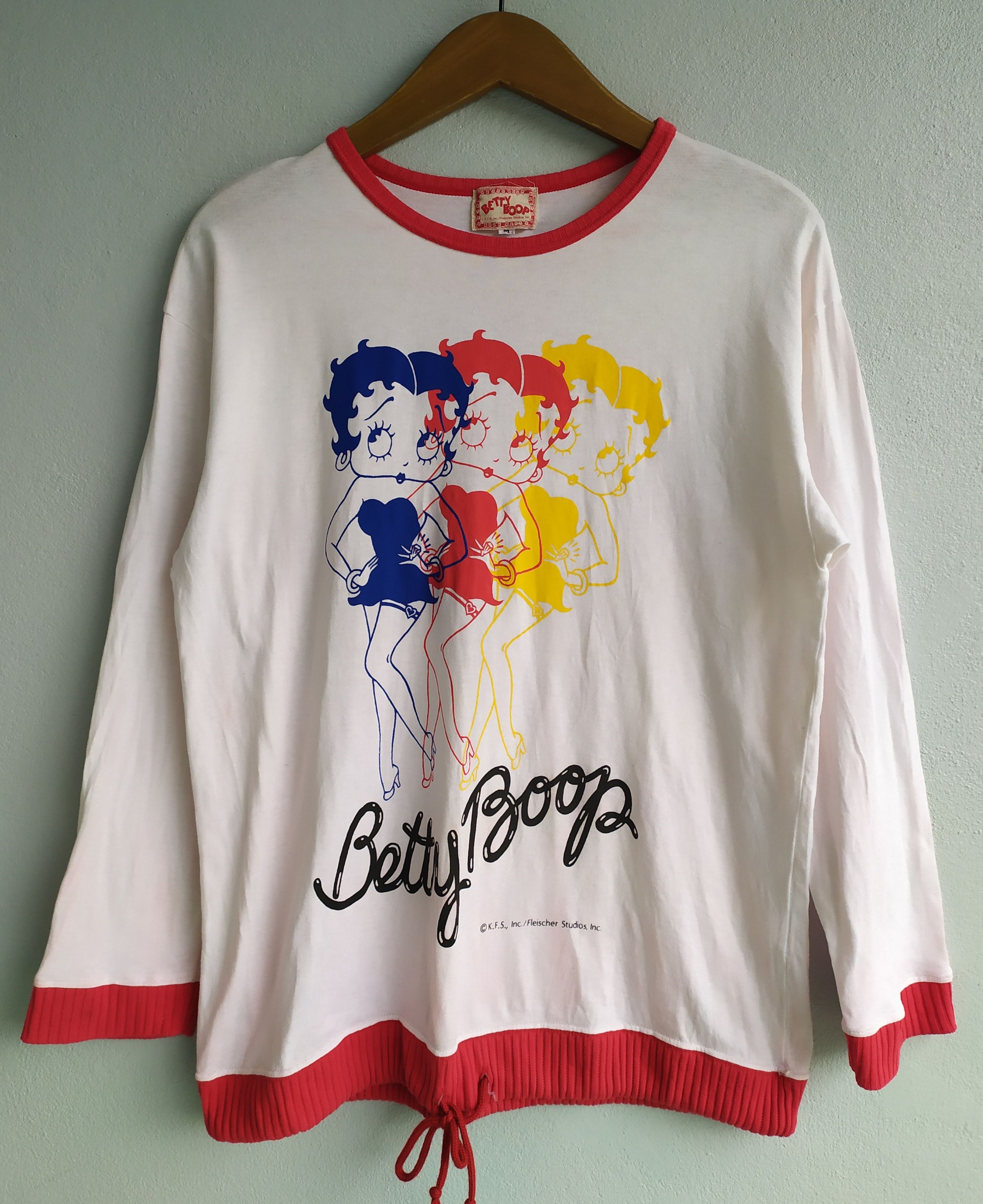 Cartoon Network × Vintage Vintage betty boop sweatshirt Cartoon Network Size M / US 6-8 / IT 42-44 - 1 Thumbnail